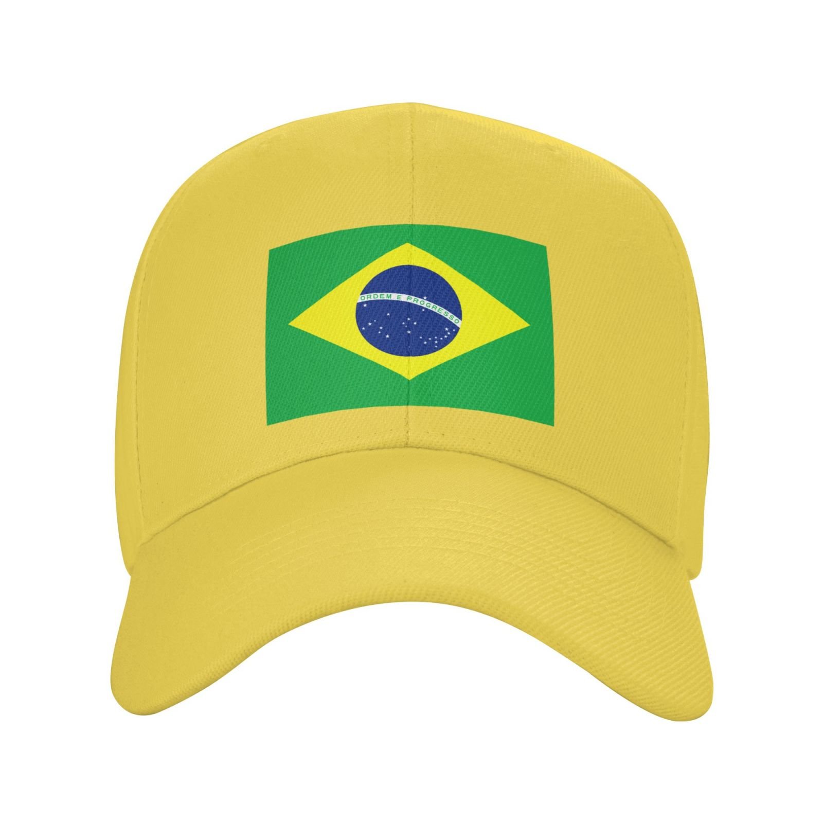brazil hat for men women flag of brazil baseball cap adjustable trucker dad hats