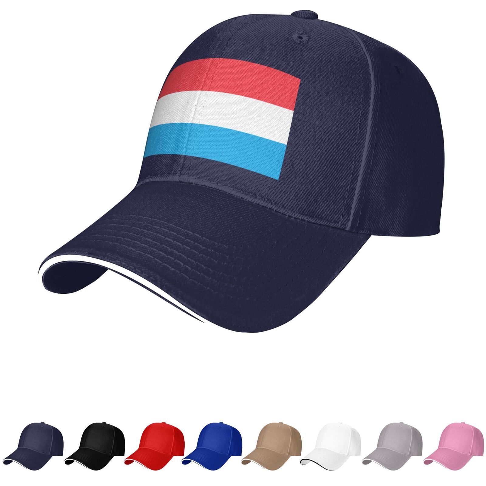 luxembourg flag hat luxembourgian caps for men women flag of luxembourg baseball cap trucker dad hat