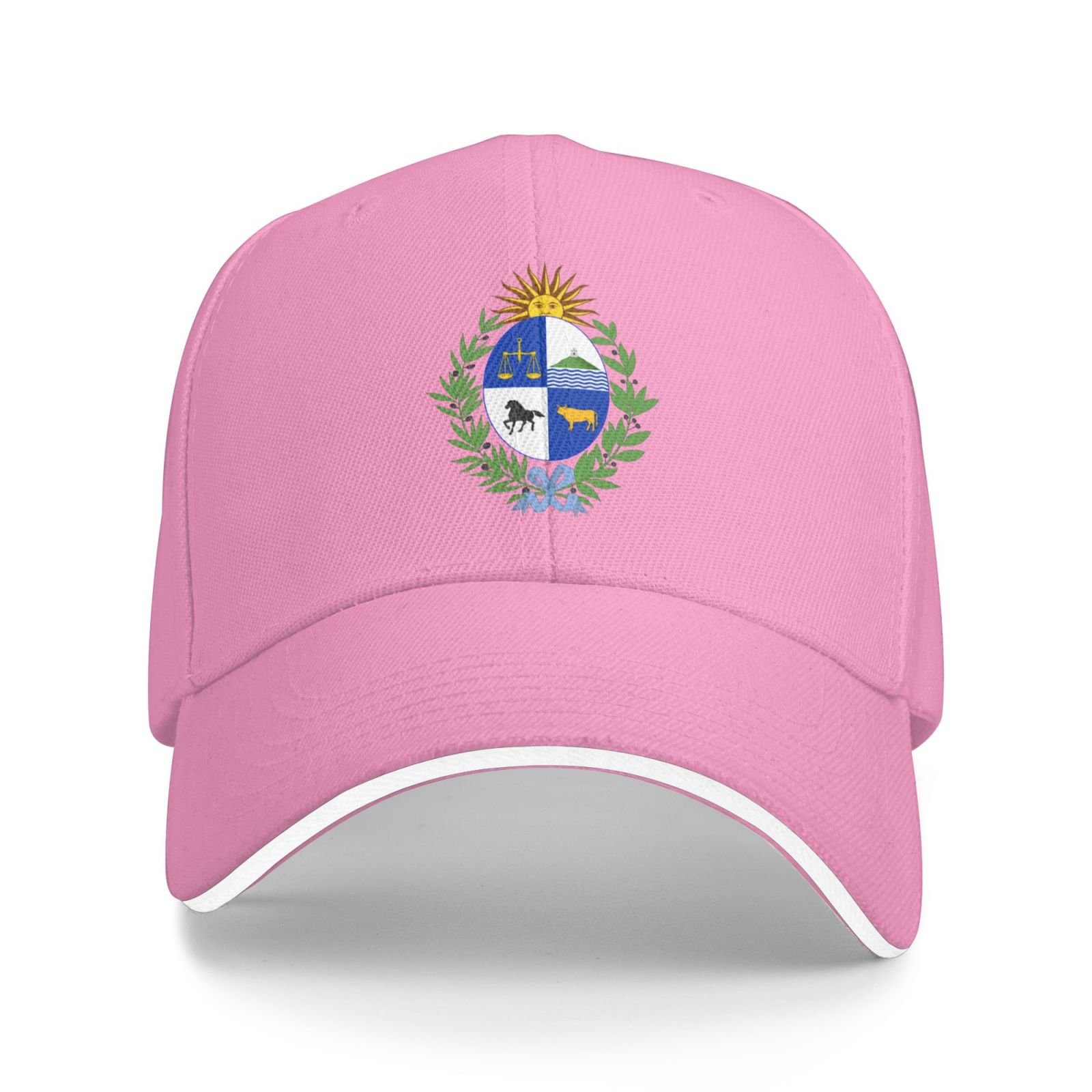 uruguay national emblem hat support uruguay coat of arms baseball cap uruguayan hat for women men adjustable hat