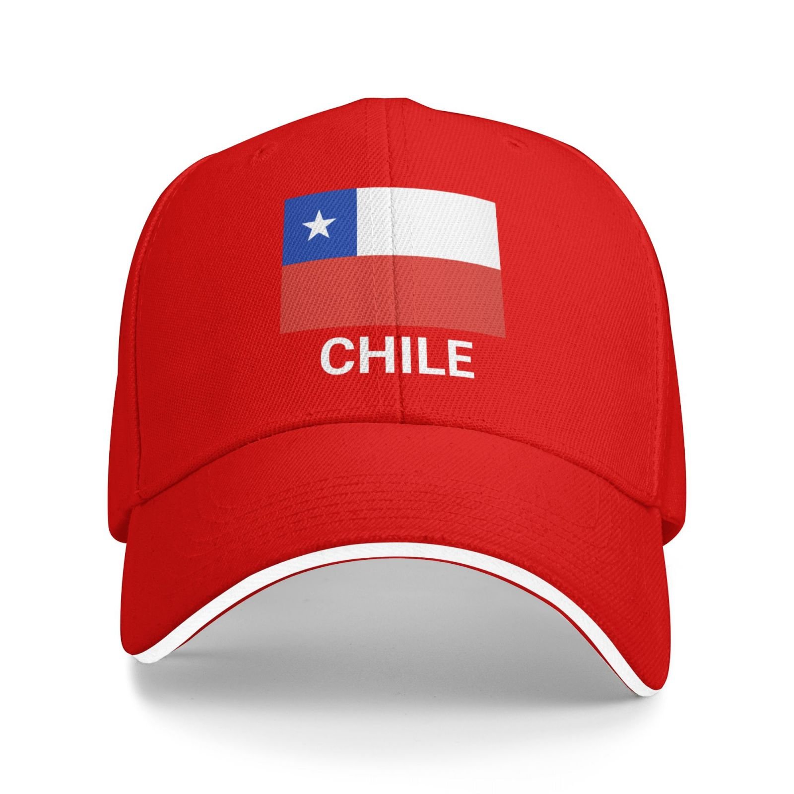 support chile flag hat chilean caps for men women i stand with chile baseball cap trucker hat