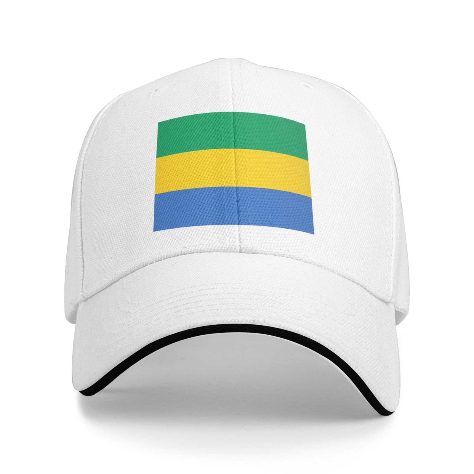 flag of gabon baseball cap stand with gabon hat support gabonese trucker dad hat for men women