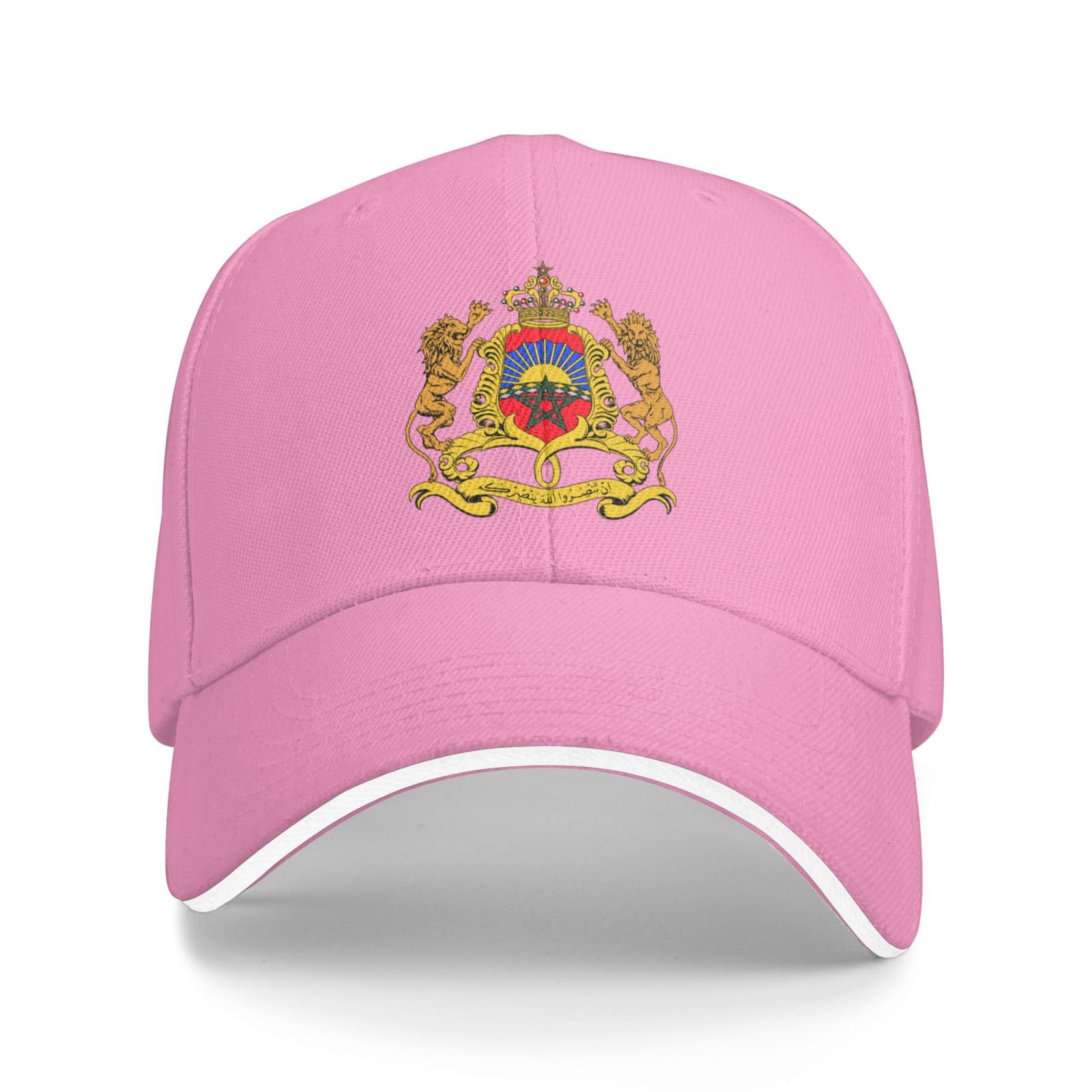 morocco national emblem hat support morocco coat of arms baseball cap moroccan hat for women men adjustable hat