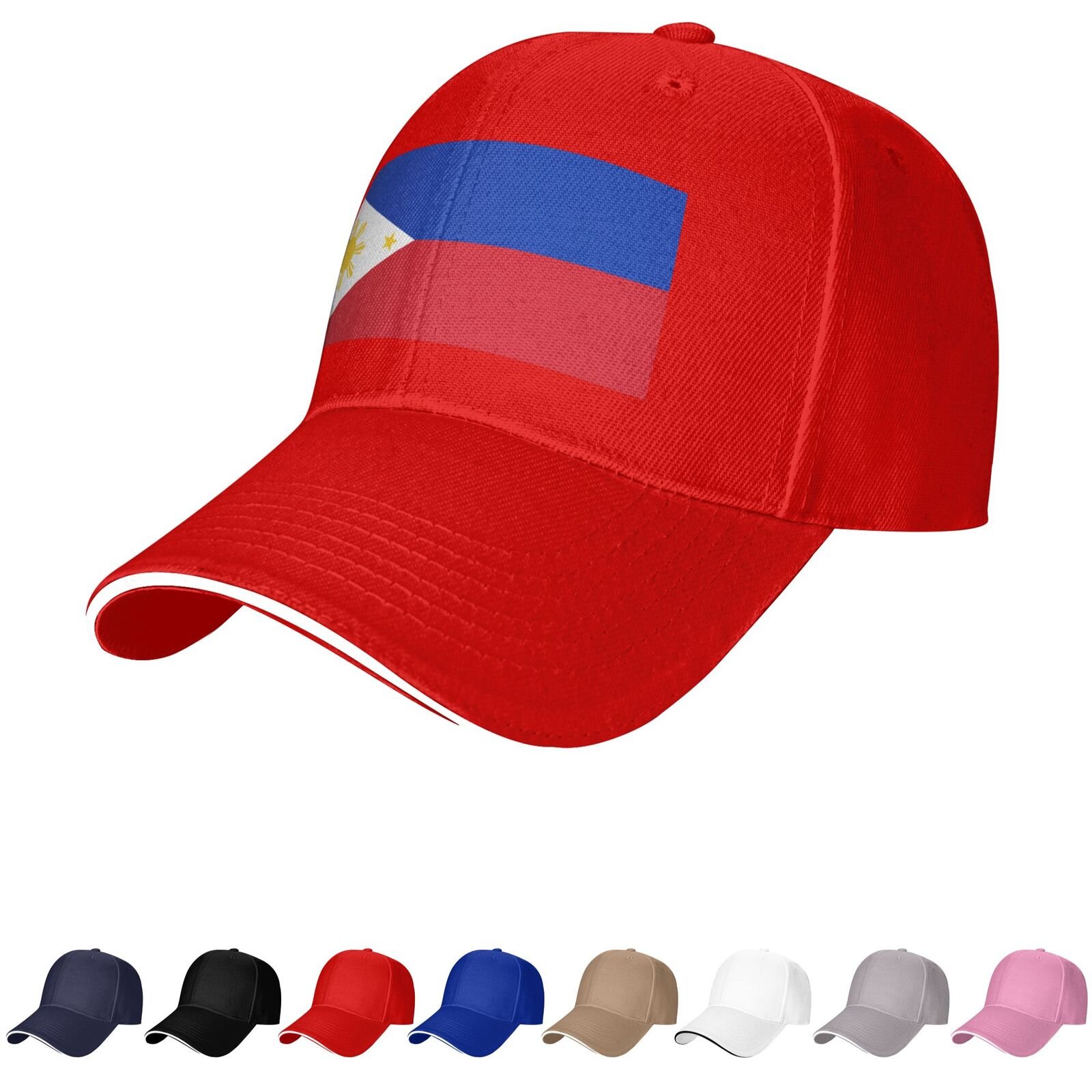 philippines flag hat filipino caps for men women flag of philippines baseball cap trucker dad hat
