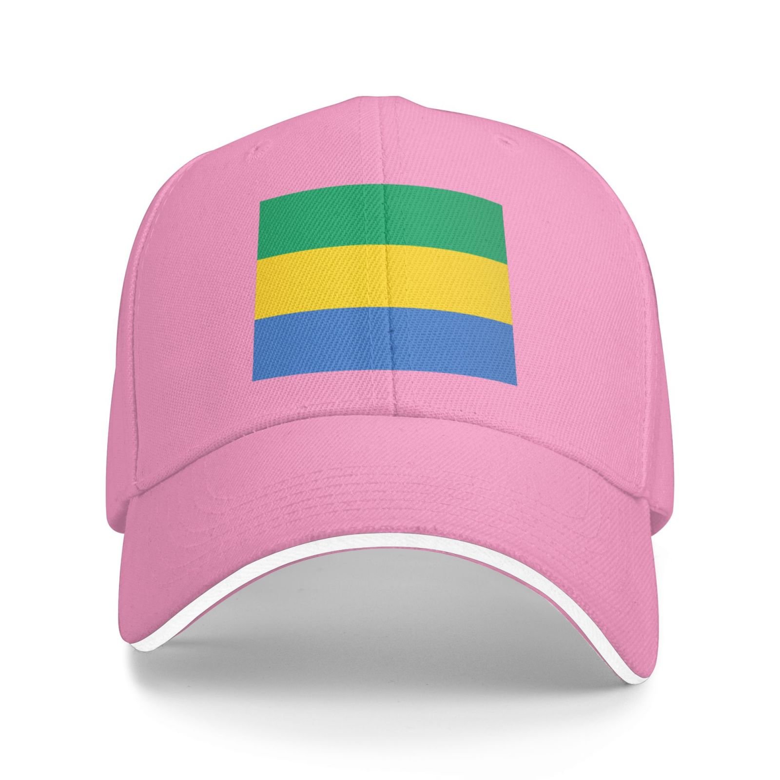 flag of gabon baseball cap stand with gabon hat support gabonese trucker dad hat for men women