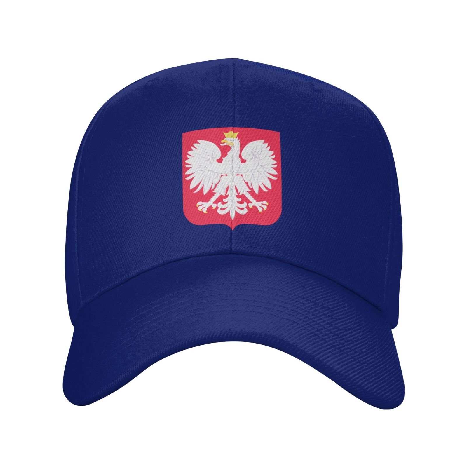 poland hat for men women coat of arms of poland baseball cap adjustable trucker dad hats