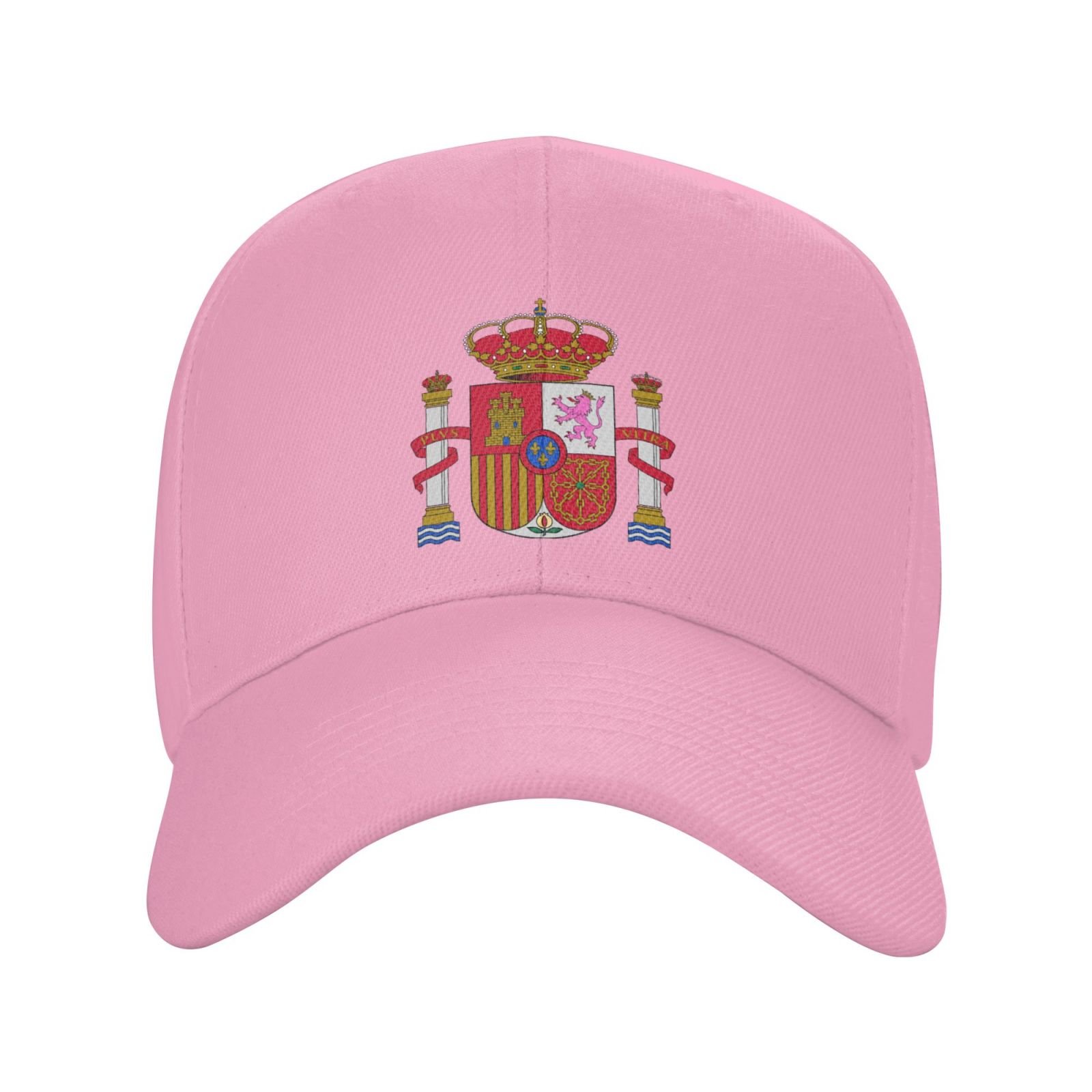 spain hat for men women coat of arms of spain baseball cap adjustable trucker dad hats