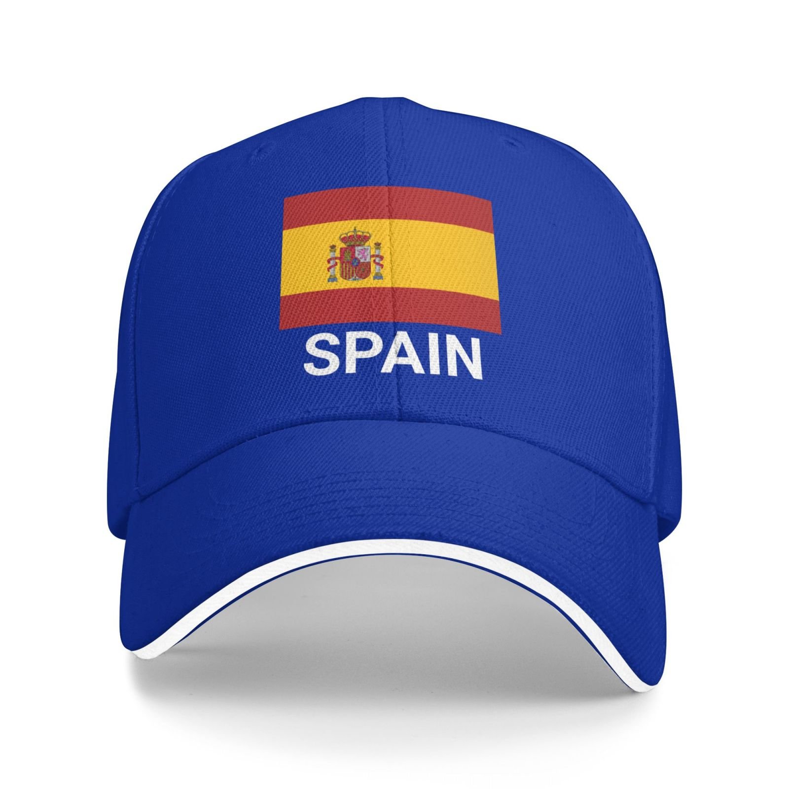 support spain flag hat spanish caps for men women i stand with spain baseball cap trucker hat