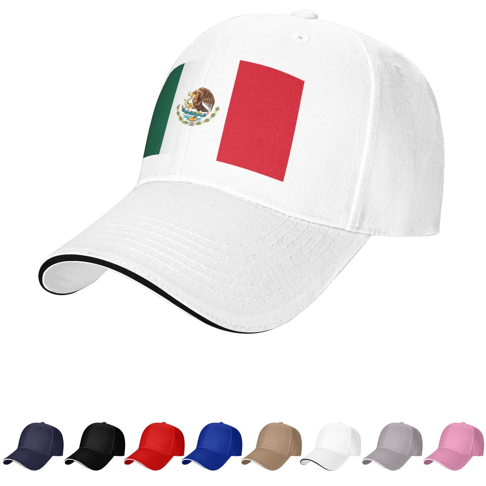 mexico flag hat mexican caps for men women flag of mexico baseball cap trucker dad hat