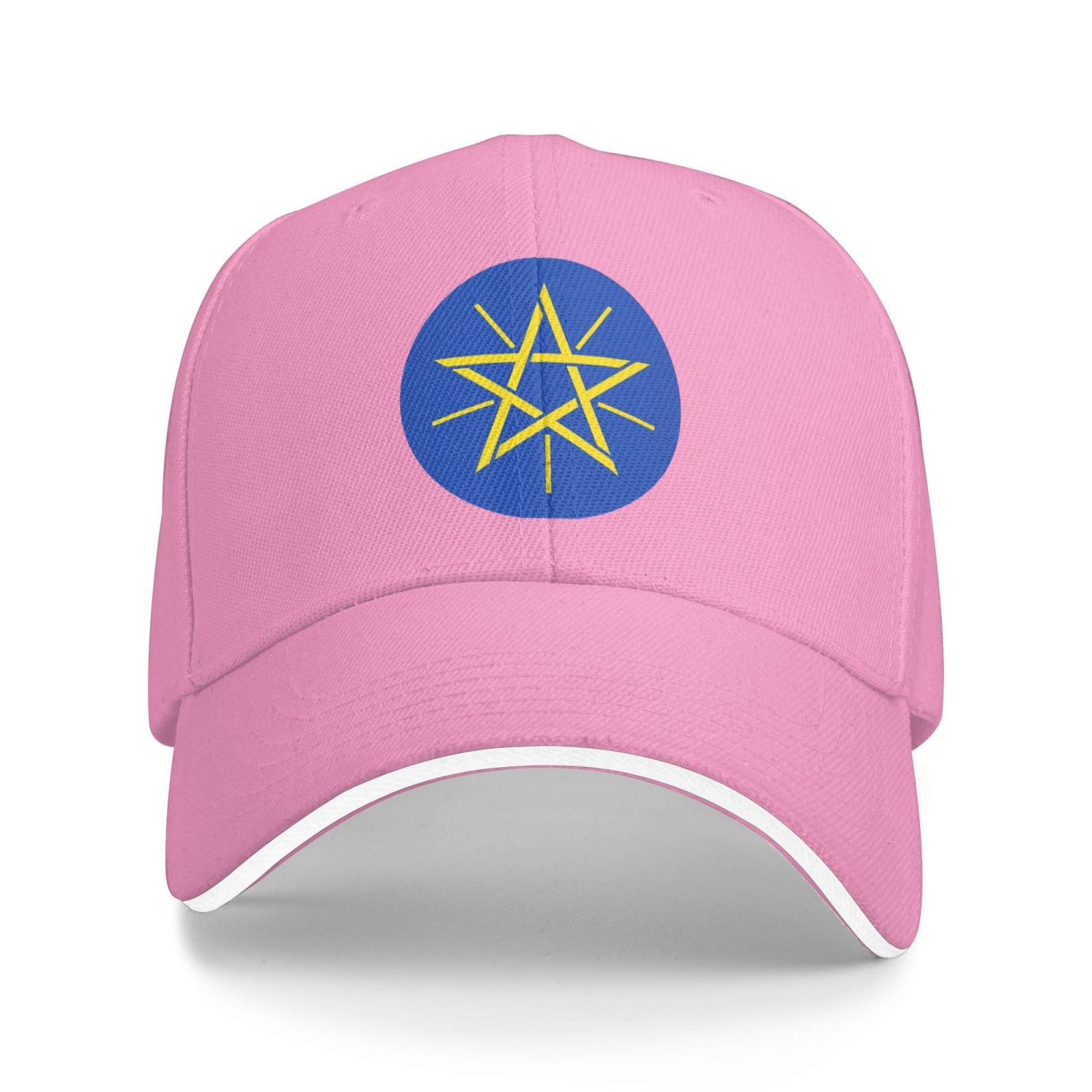 coat of arms for ethiopia baseball cap support ethiopia emblem ethiopian trucker dad hat for men women