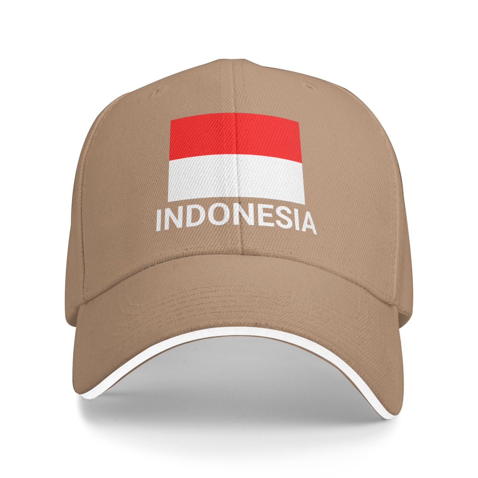 support indonesia flag hat indonesian caps for men women i stand with indonesia baseball cap trucker hat