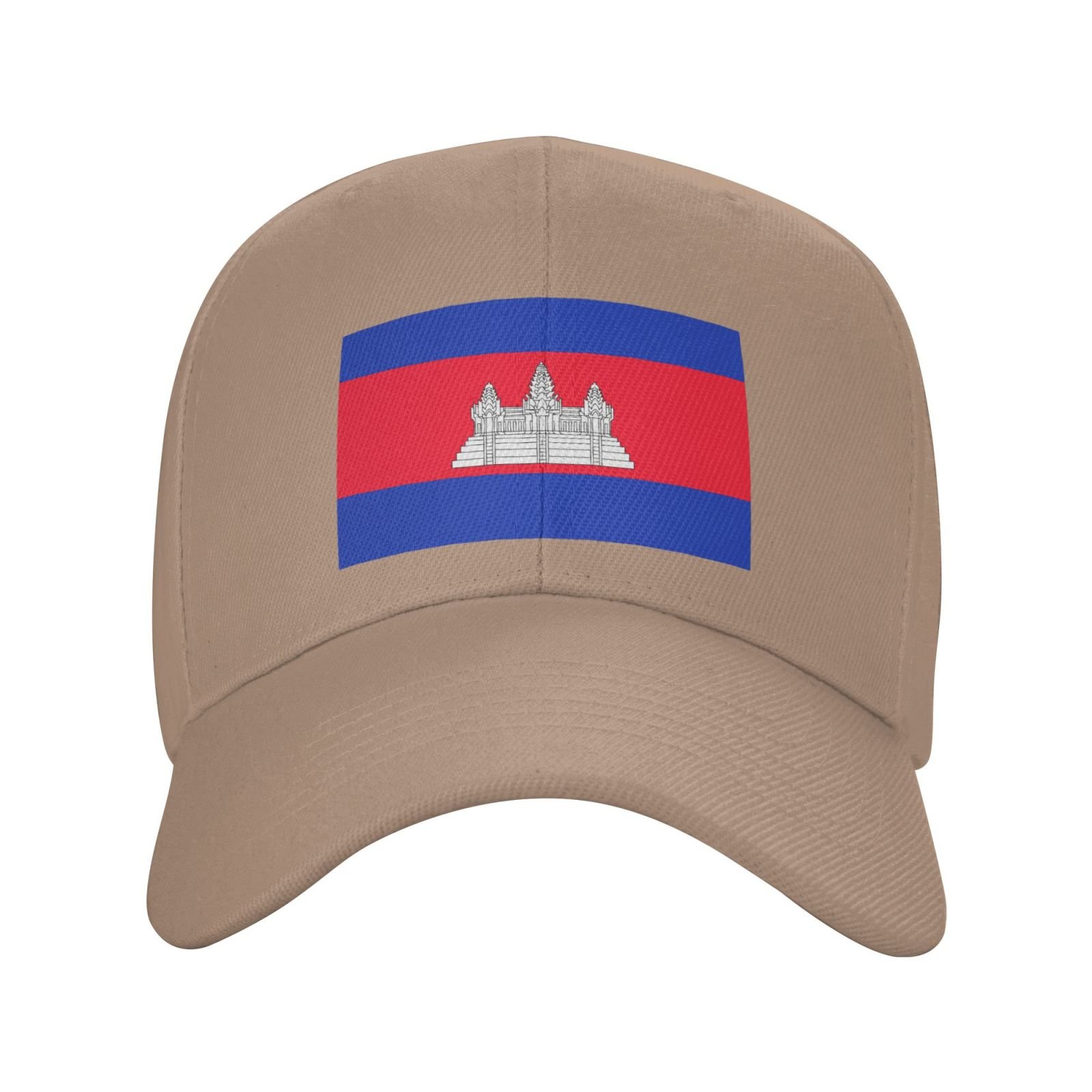 cambodia hat for men women flag of cambodia baseball cap adjustable trucker dad hats