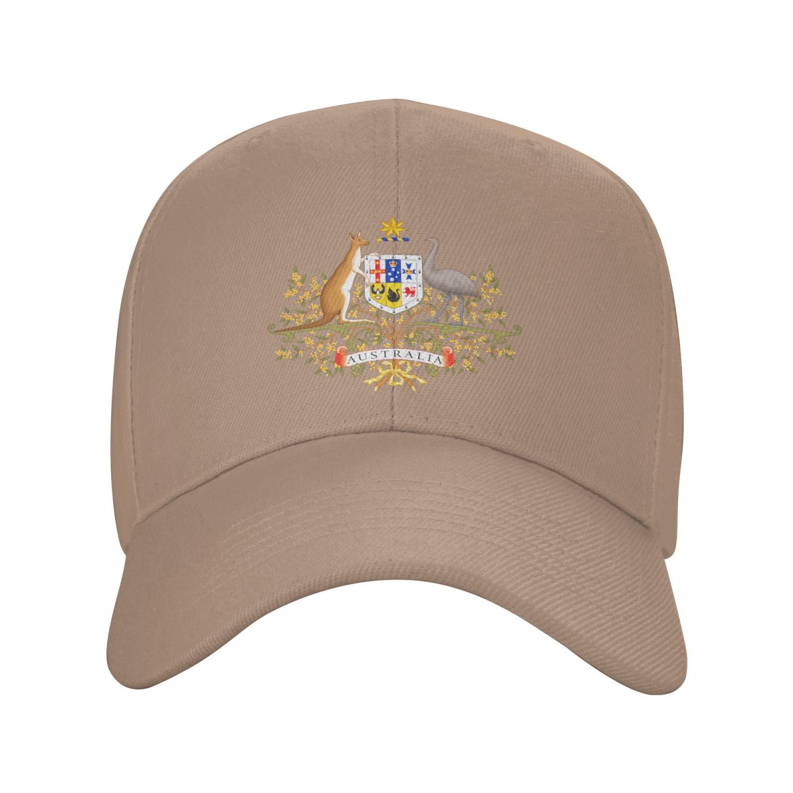 australia hat for men women coat of arms of australia baseball cap adjustable trucker dad hats