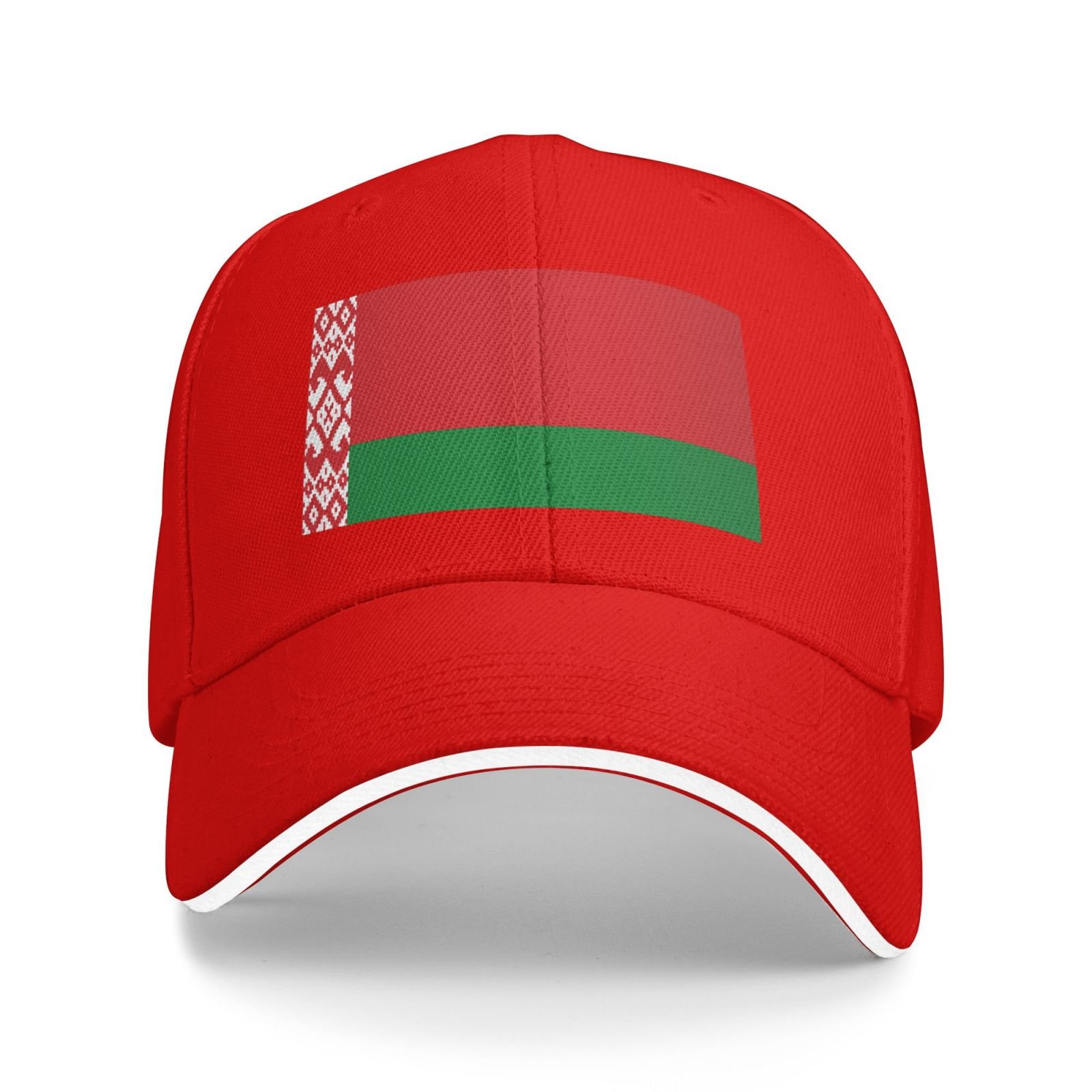 flag of belarus baseball cap stand with belarus hat support belarusian trucker dad hat for men women