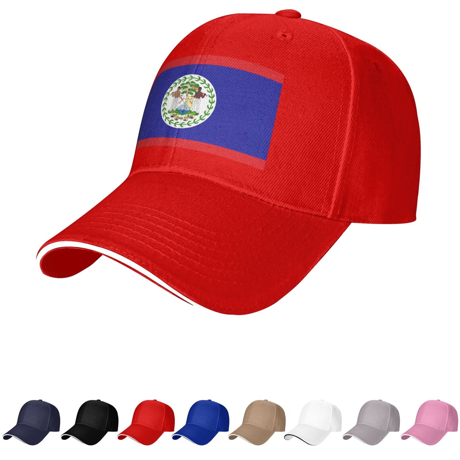 belize flag hat belizean caps for men women flag of belize baseball cap trucker dad hat