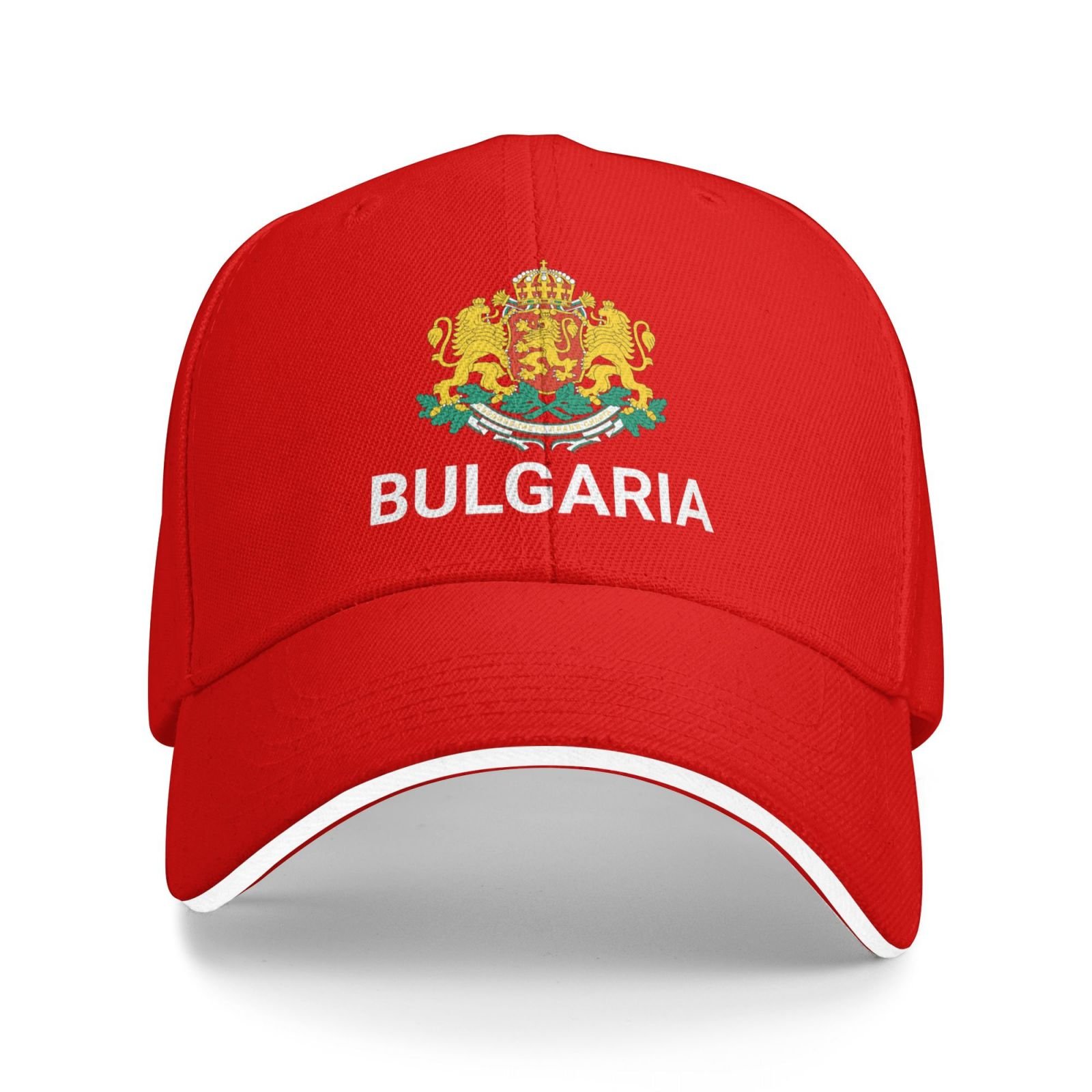 support bulgaria hat bulgarian caps for men women i stand with bulgaria emblem coat of arms baseball cap
