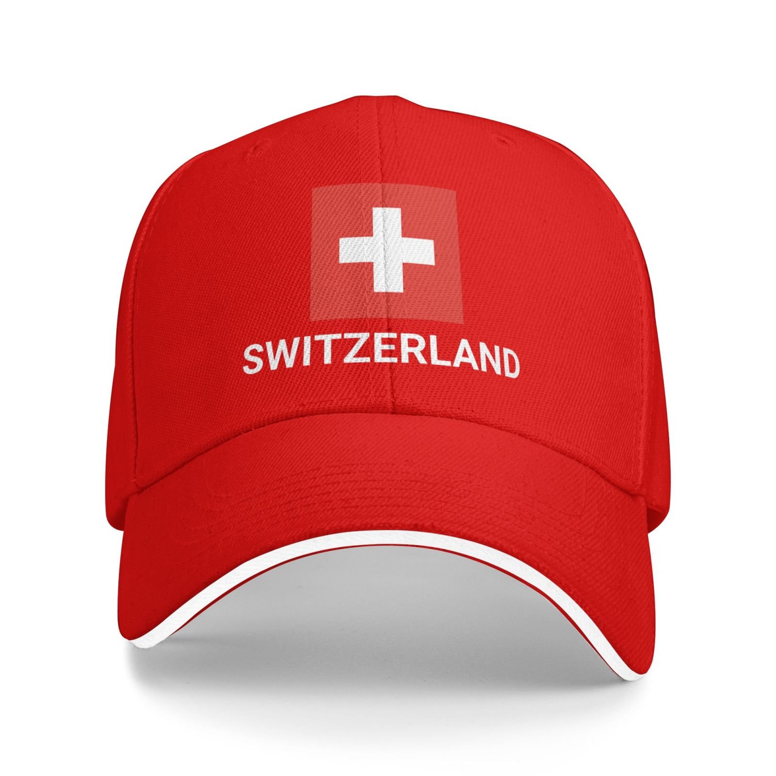 support switzerland flag hat swiss caps for men women i stand with switzerland baseball cap trucker hat