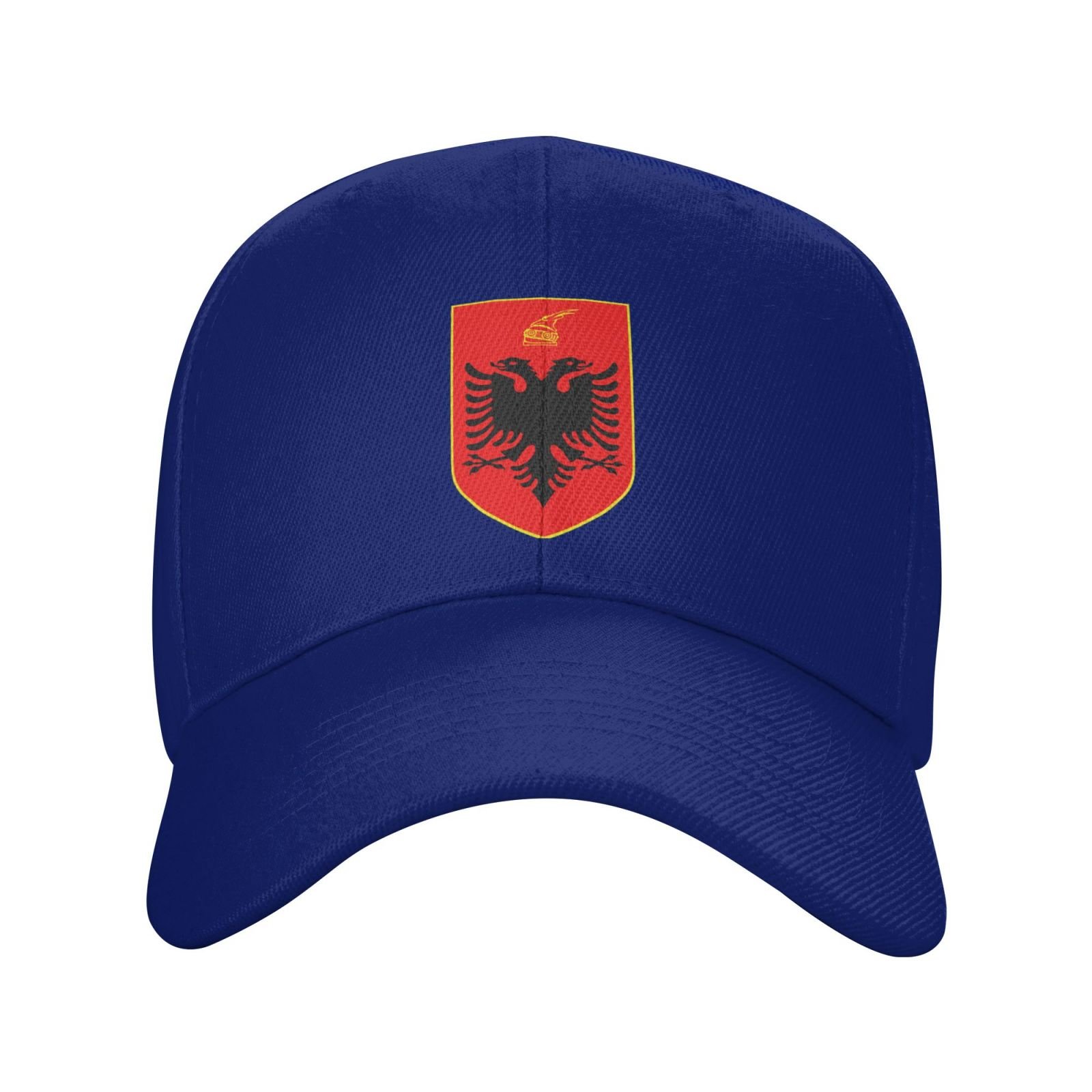albania hat for men women coat of arms of albania baseball cap adjustable trucker dad hats