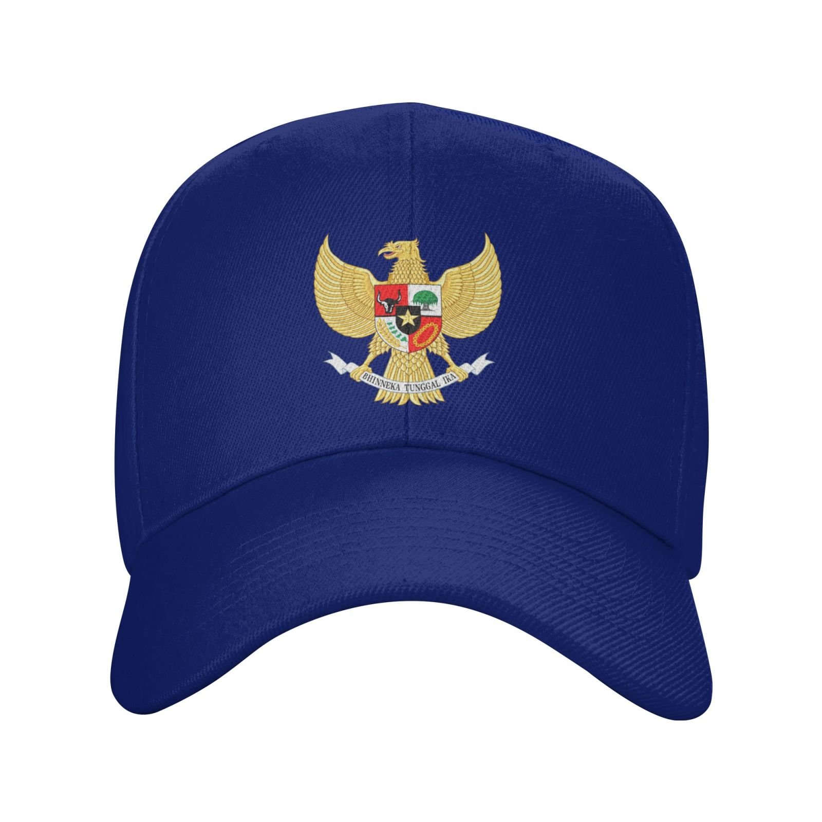 indonesia hat for men women coat of arms of indonesia baseball cap adjustable trucker dad hats