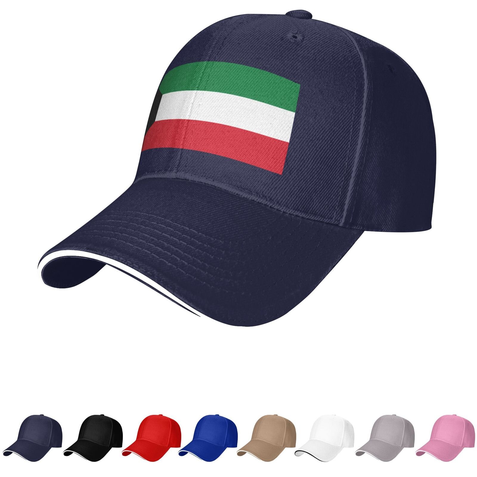 kuwait flag hat kuwaiti caps for men women flag of kuwait baseball cap trucker dad hat