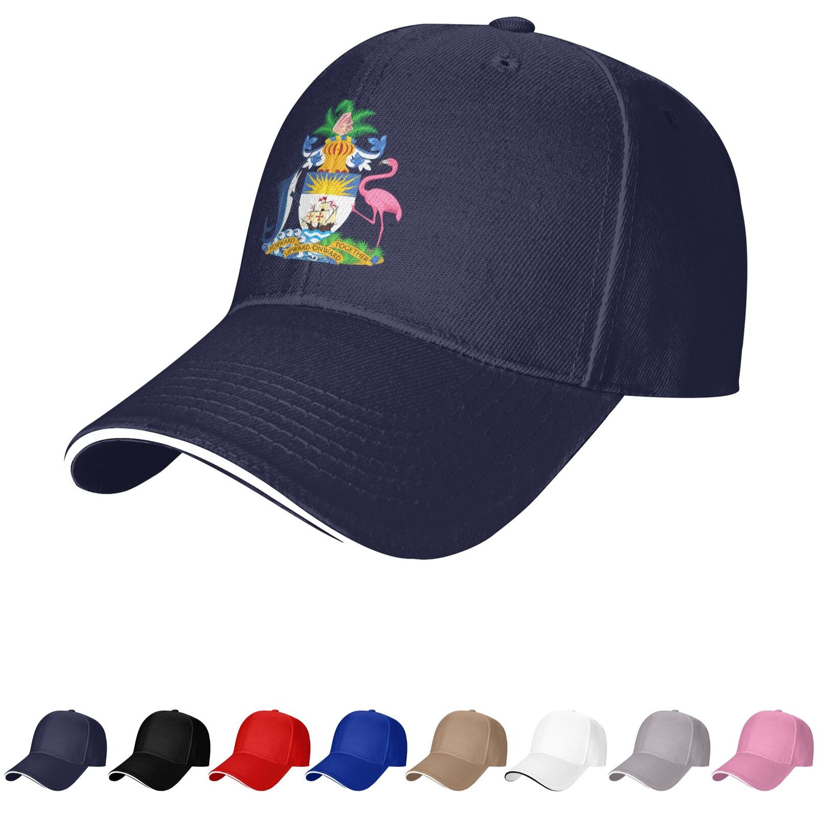 bahamas emblem hat bahamian caps for men women coat of arms of bahamas baseball cap trucker dad hat