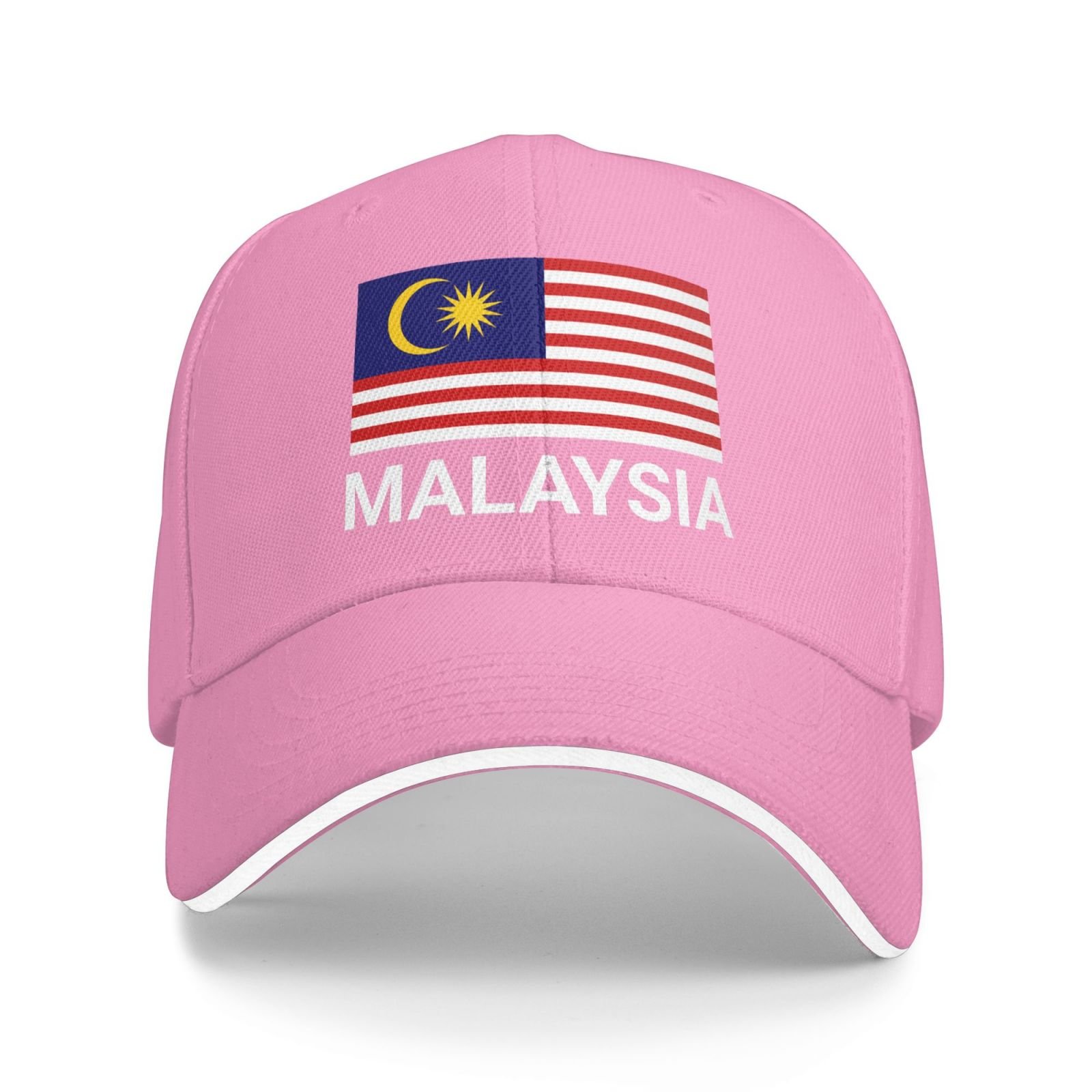 support malaysia flag hat malaysian caps for men women i stand with malaysia baseball cap trucker hat