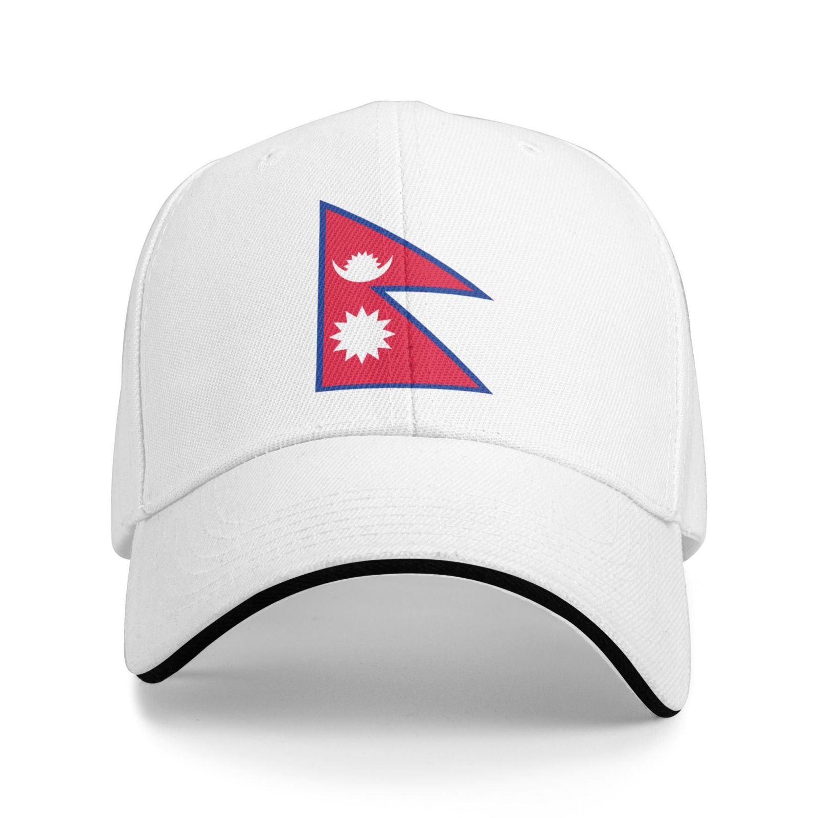 flag of nepal baseball cap stand with nepal hat support nepalese trucker dad hat for men women