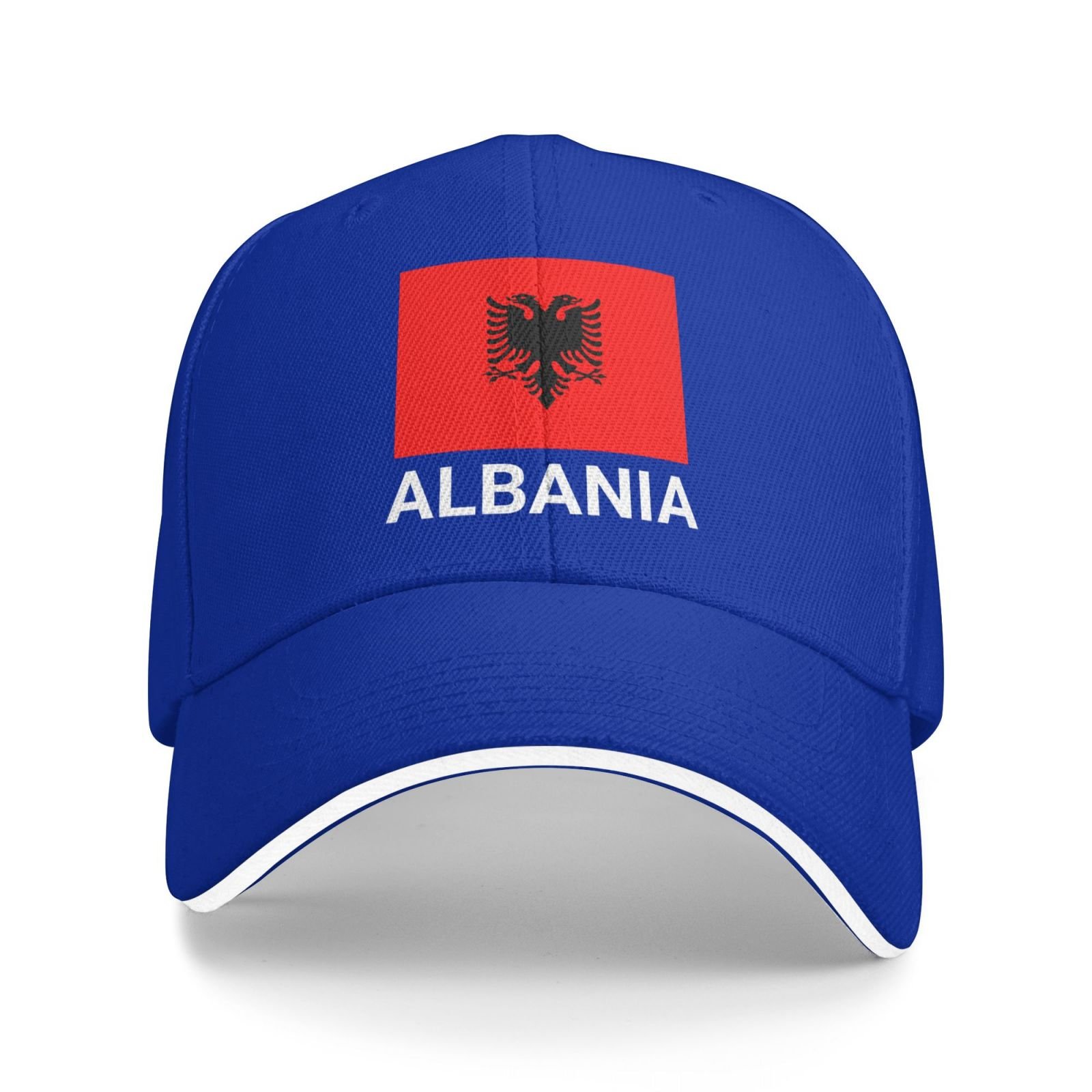 support albania flag hat albanian caps for men women i stand with albania baseball cap trucker hat