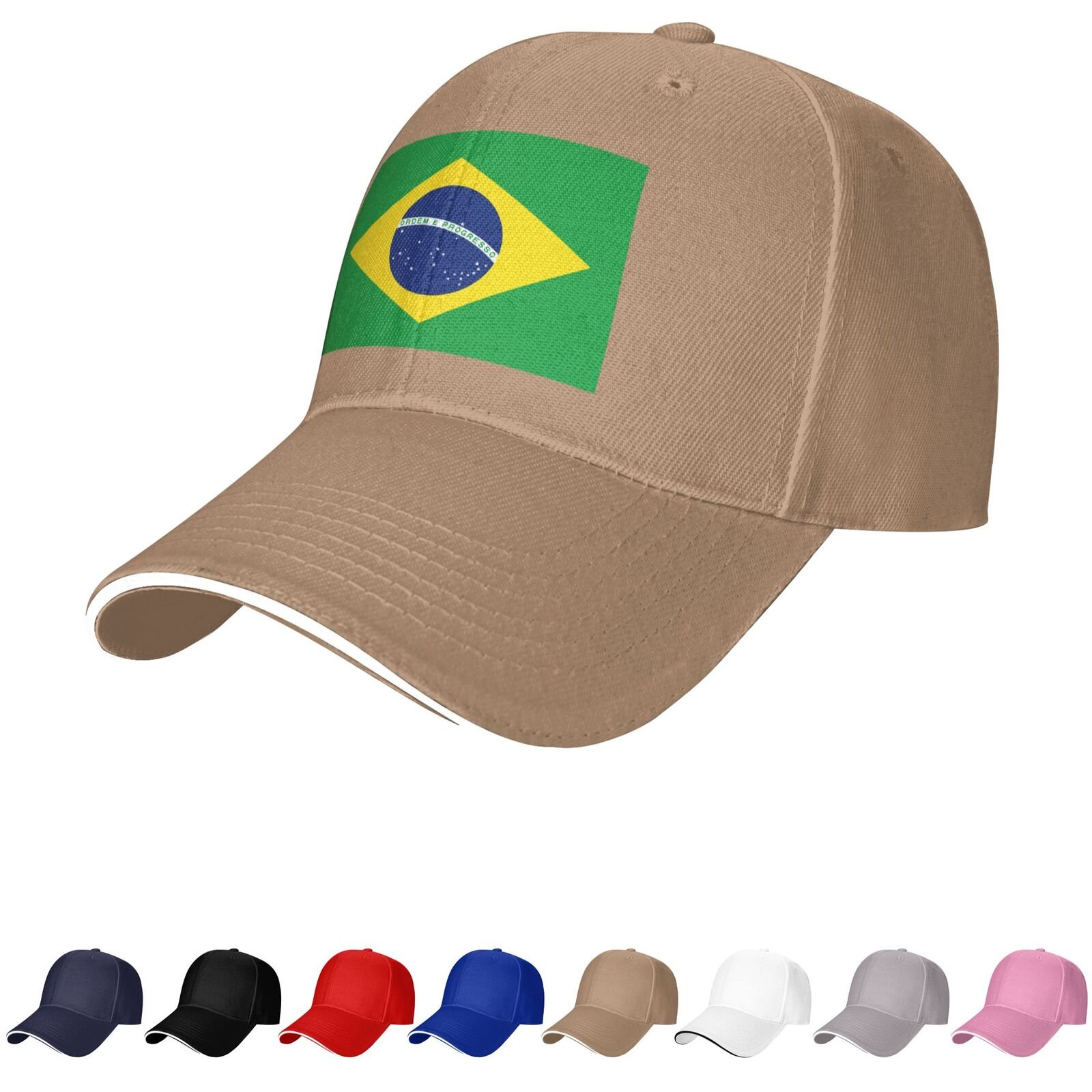 brazil flag hat brazilians caps for men women flag of brazil baseball cap trucker dad hat