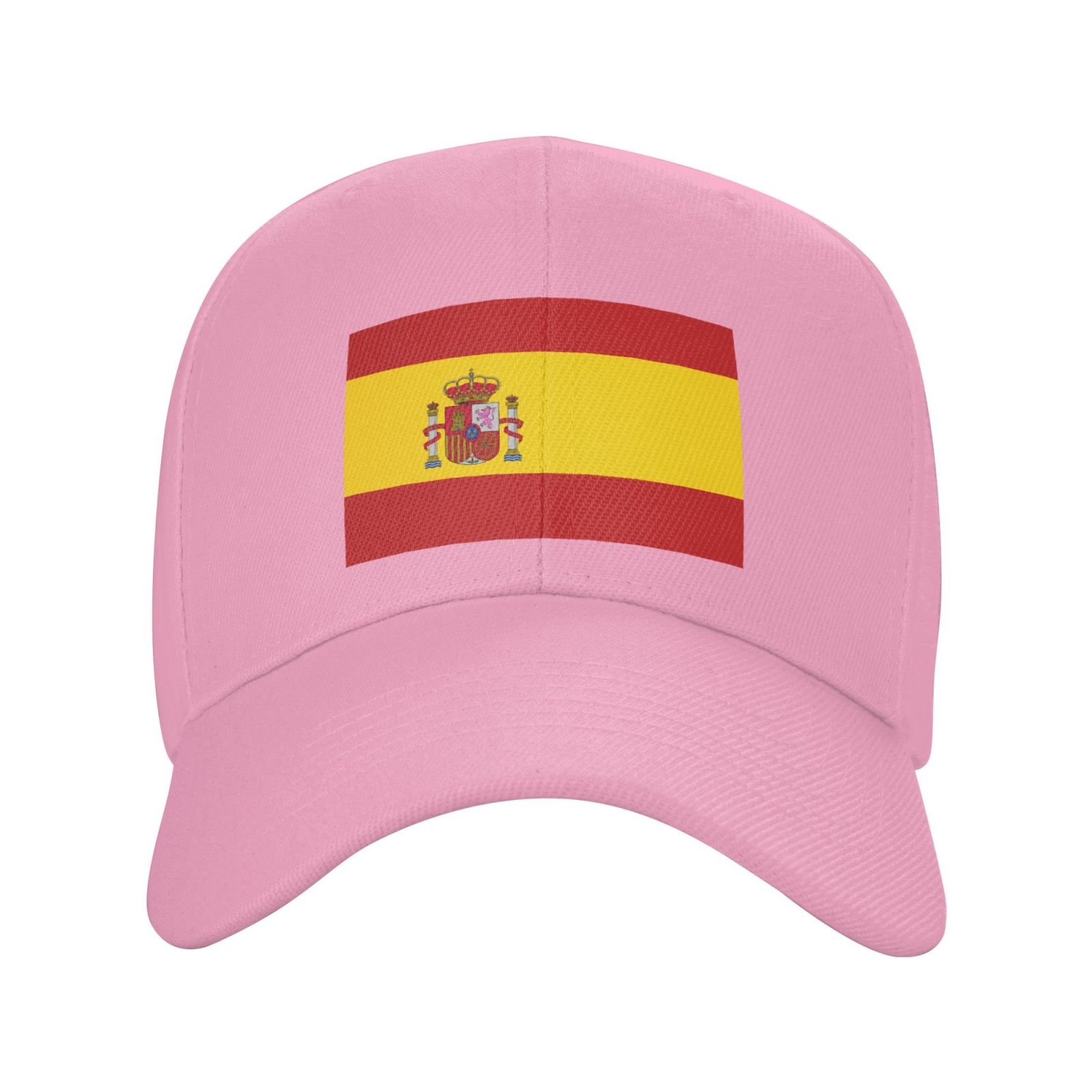 spain hat for men women flag of spain baseball cap adjustable trucker dad hats