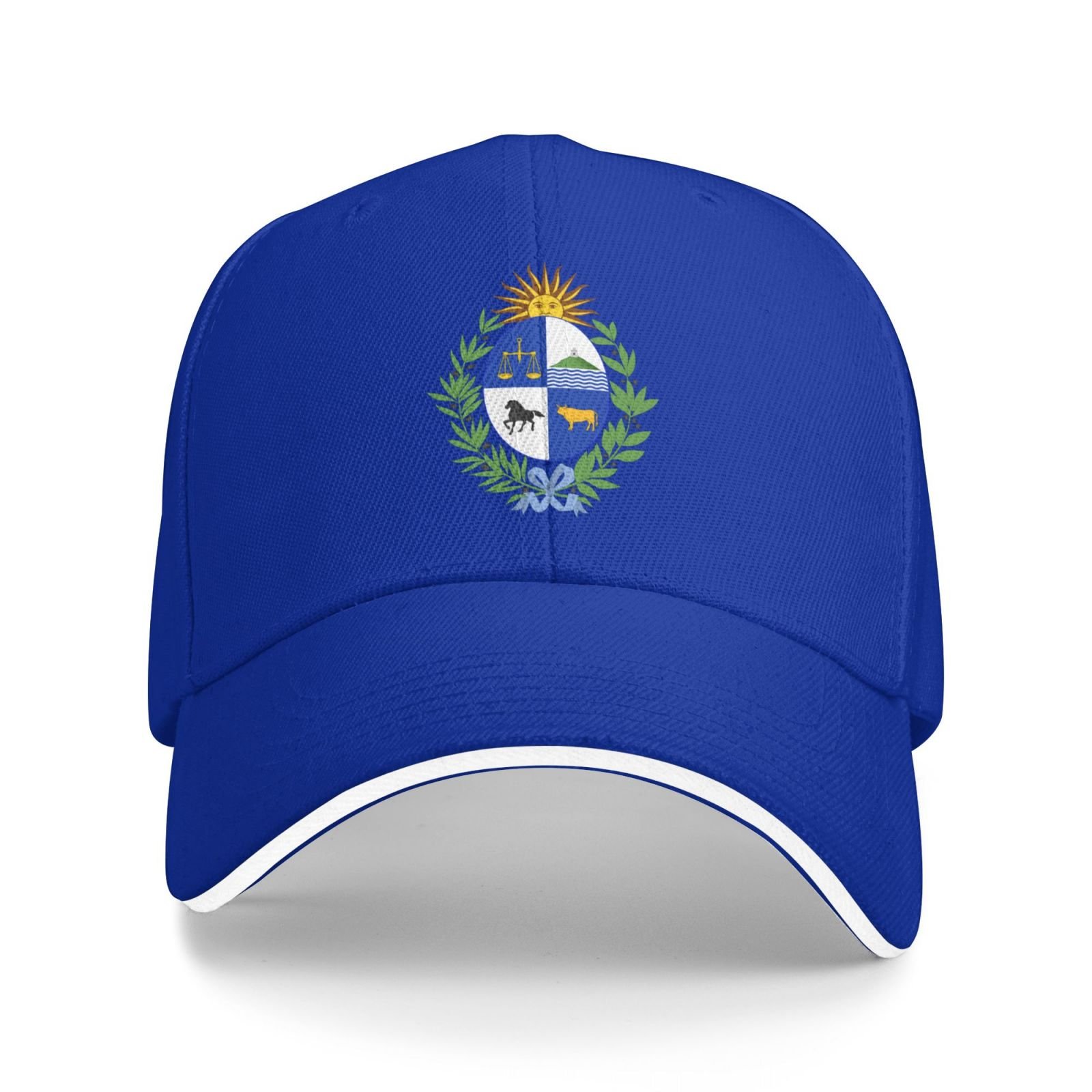 uruguay national emblem hat support uruguay coat of arms baseball cap uruguayan hat for women men adjustable hat