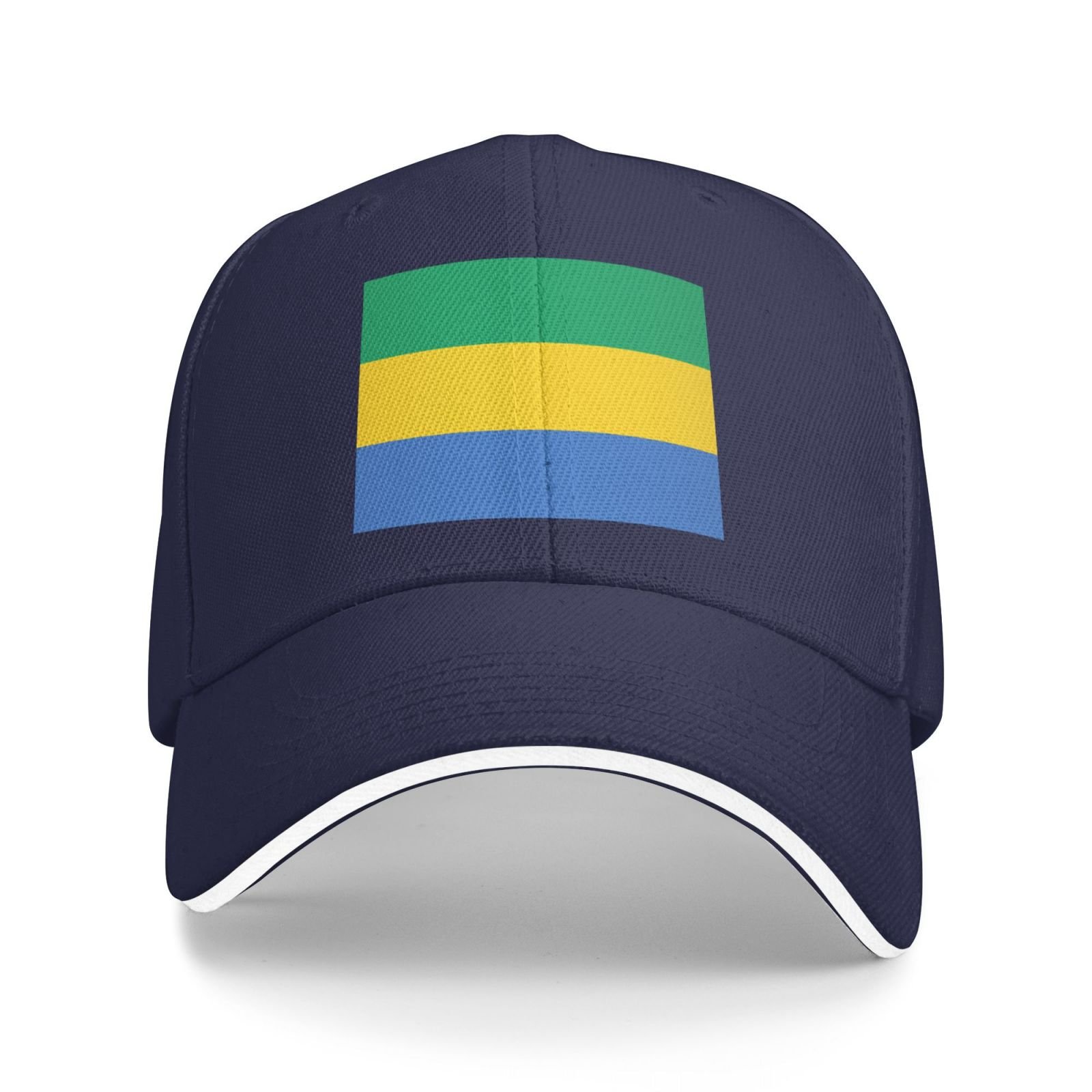 flag of gabon baseball cap stand with gabon hat support gabonese trucker dad hat for men women