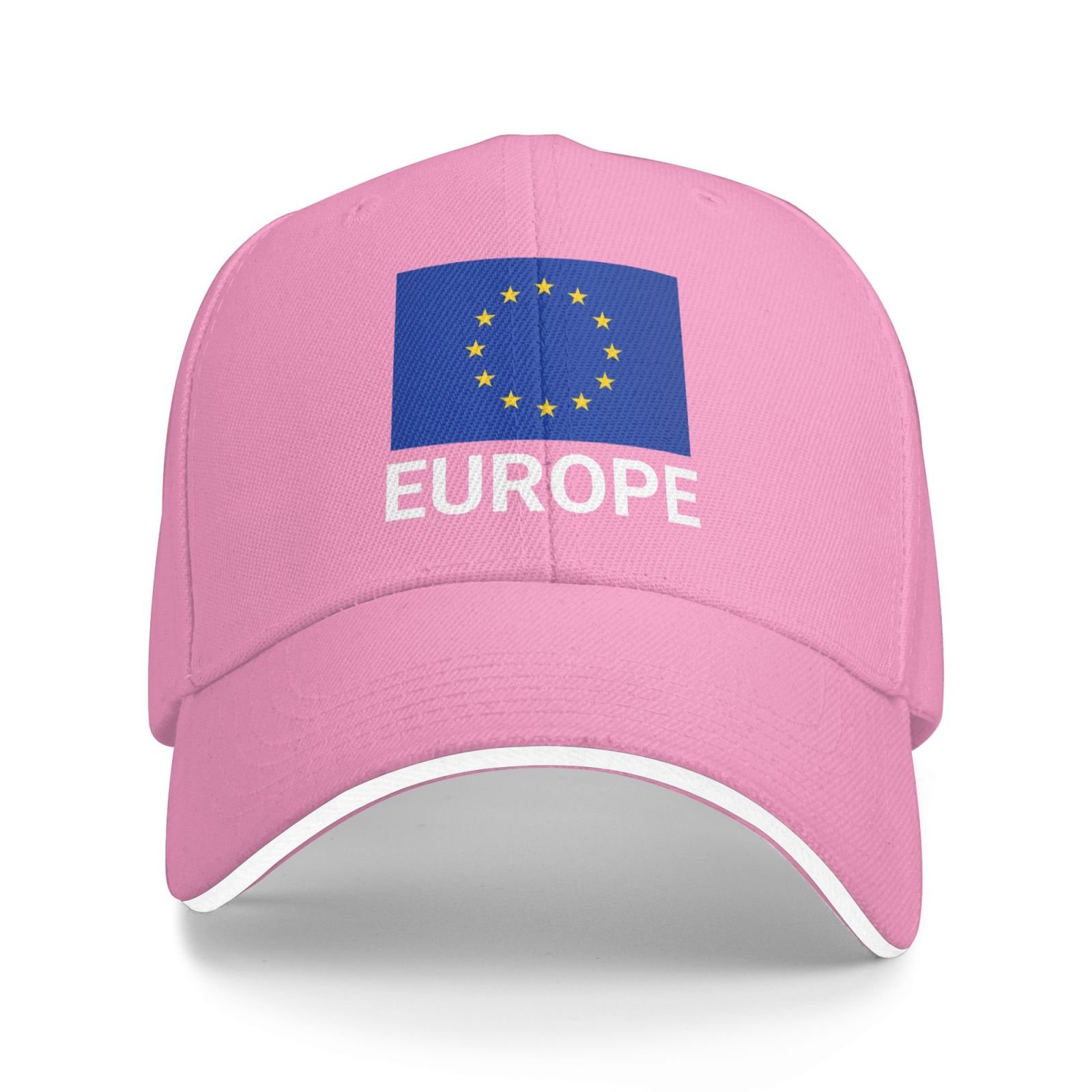 support europe flag hat european caps for men women i stand with europe baseball cap trucker hat