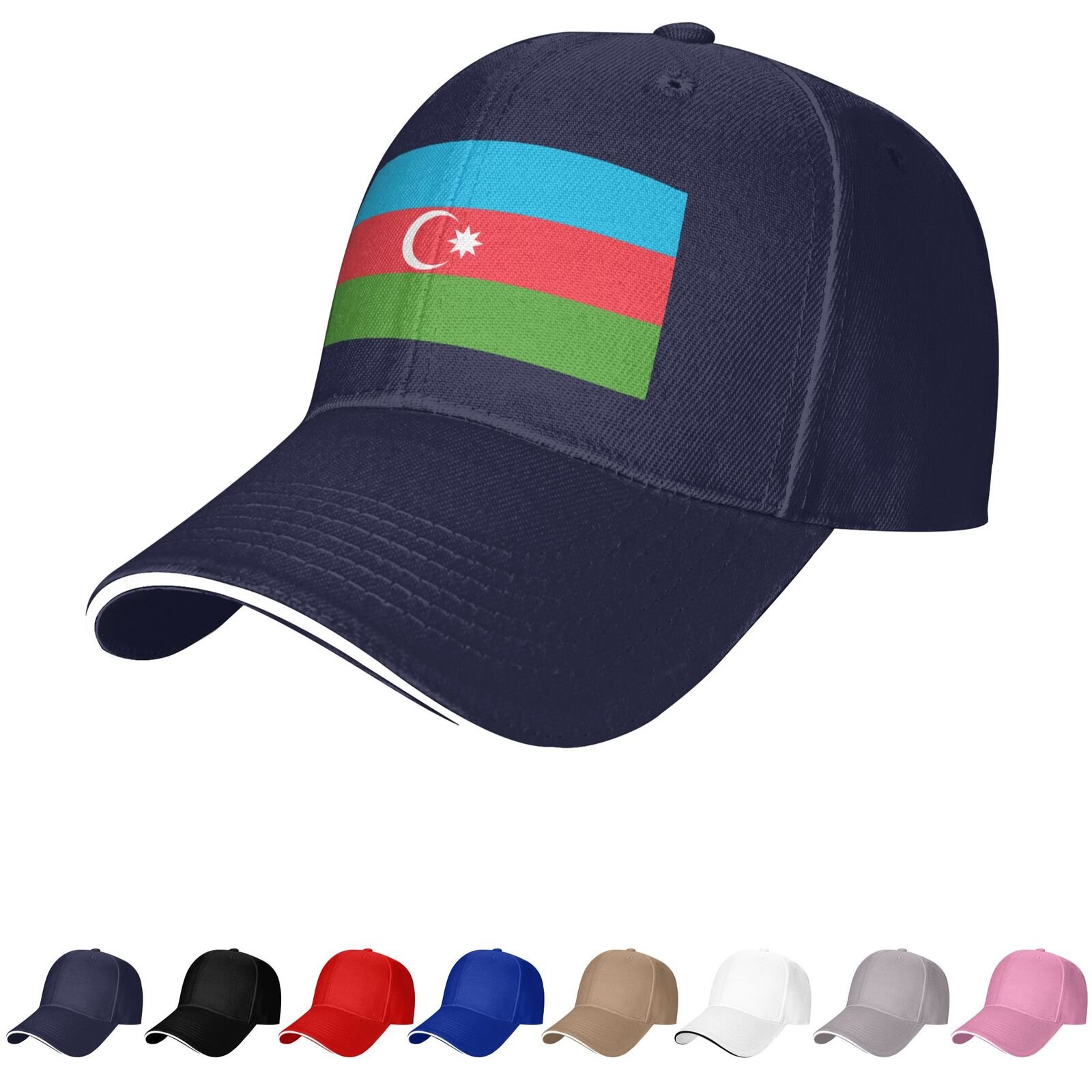 azerbaijan flag hat azerbaijani caps for men women flag of azerbaijan baseball cap trucker dad hat