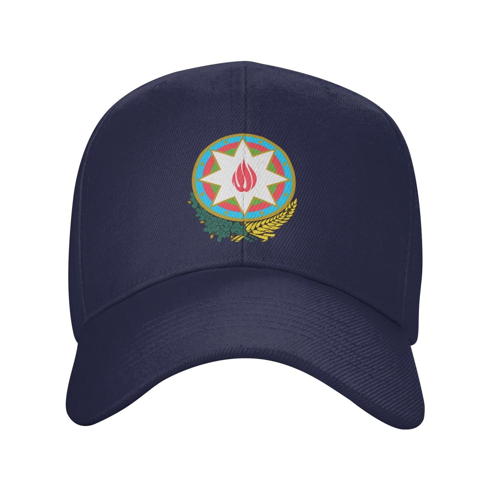 azerbaijan hat for men women coat of arms of azerbaijan baseball cap adjustable trucker dad hats