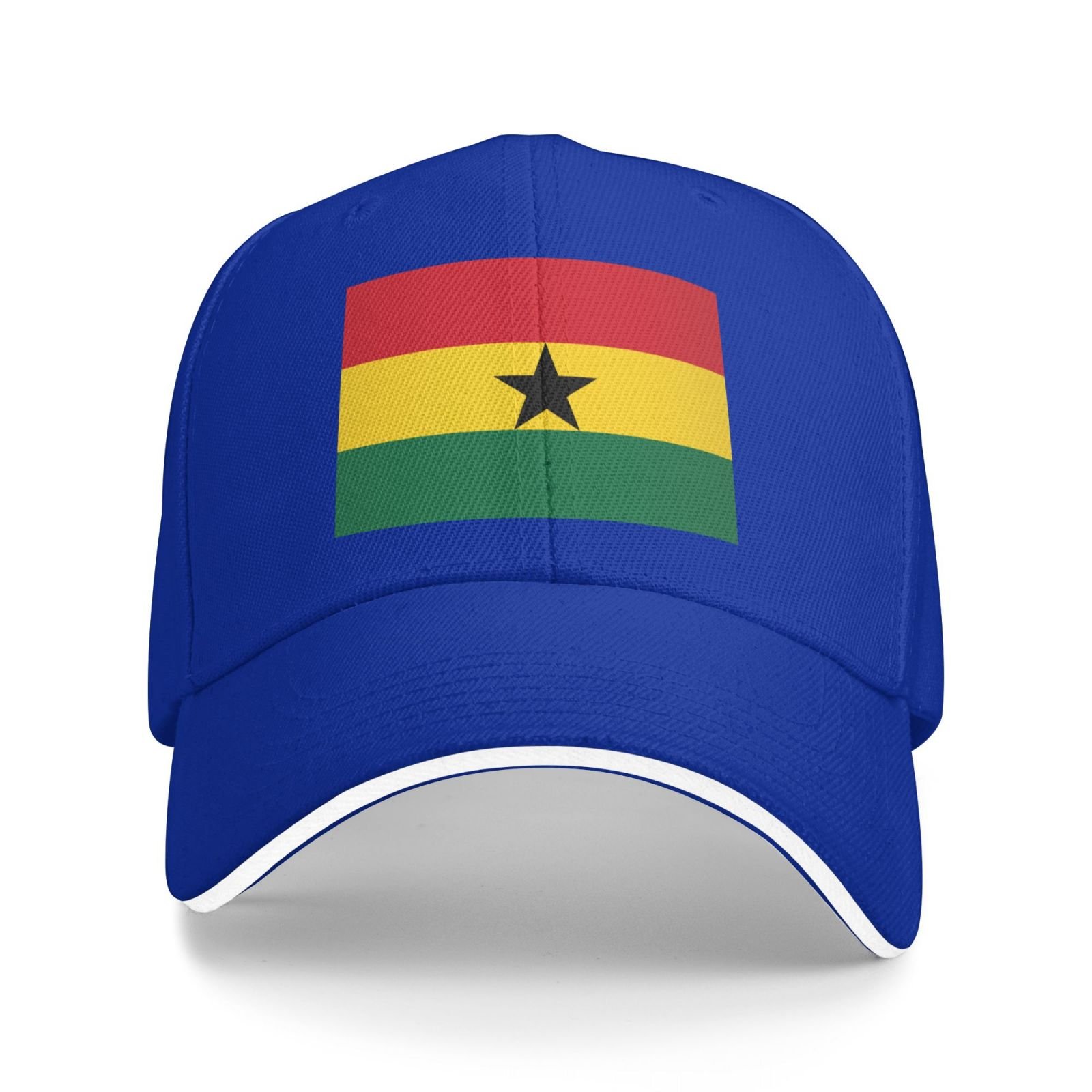 flag of ghana baseball cap stand with ghana hat support ghanaian trucker dad hat for men women