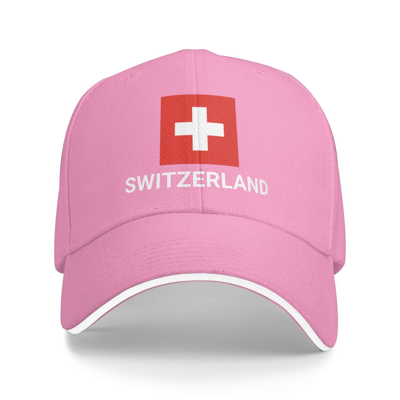 support switzerland flag hat swiss caps for men women i stand with switzerland baseball cap trucker hat