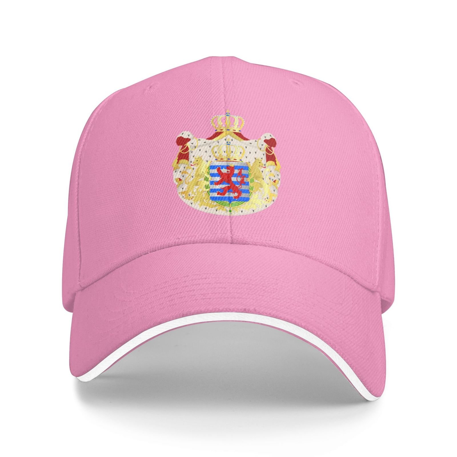 luxembourg national emblem hat support luxembourg coat of arms baseball cap luxembourgian hat for women men adjustable hat