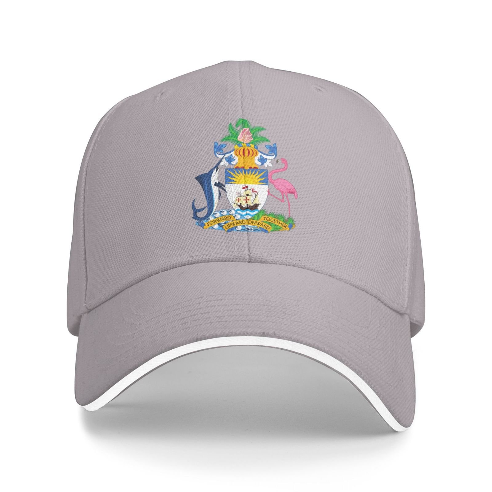 bahamas national emblem hat support bahamas coat of arms baseball cap bahamian hat for women men adjustable hat