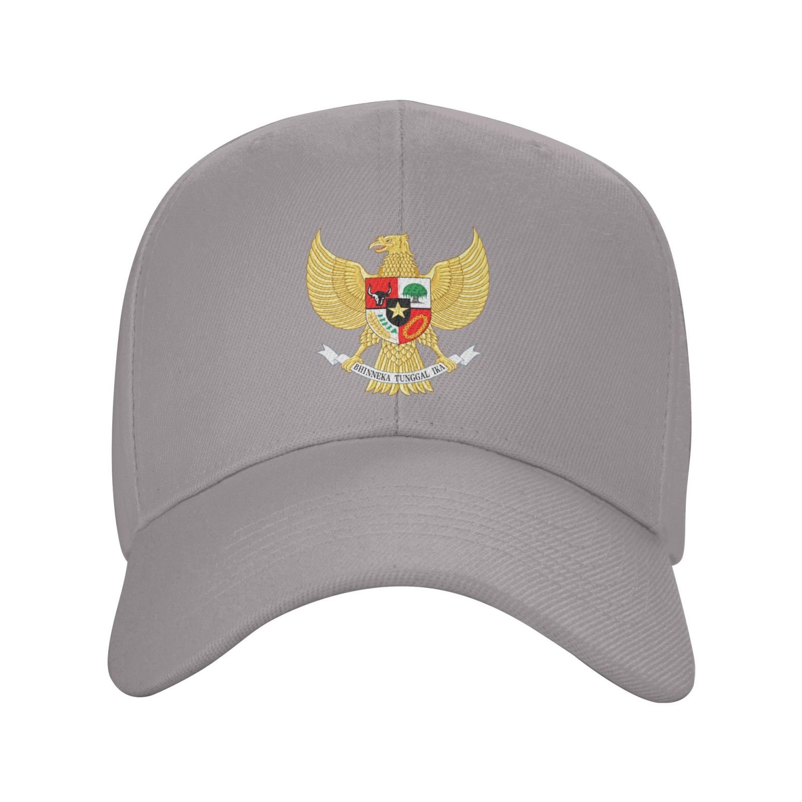 indonesia hat for men women coat of arms of indonesia baseball cap adjustable trucker dad hats