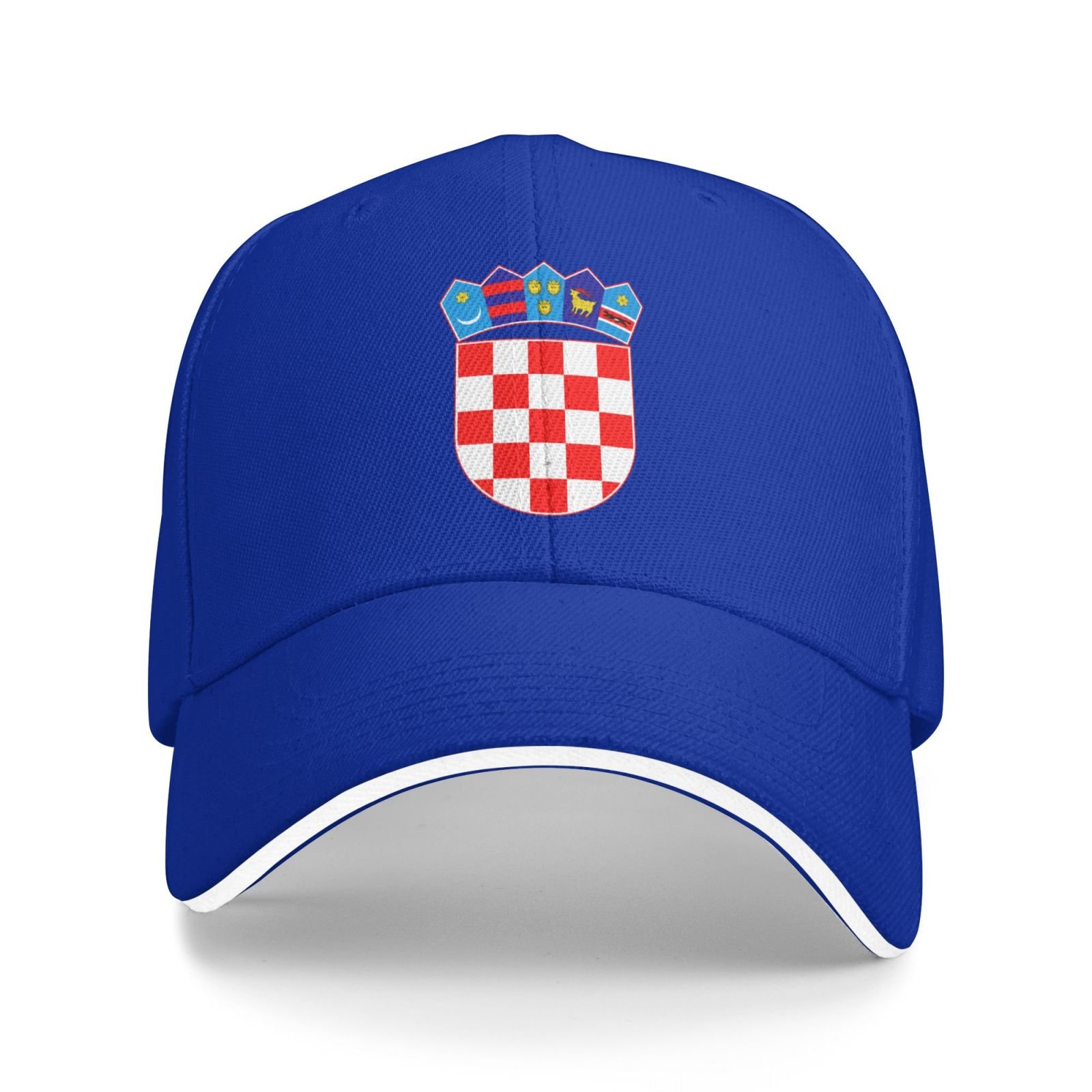 croatia national emblem hat support croatia coat of arms baseball cap croatian hat for women men adjustable hat