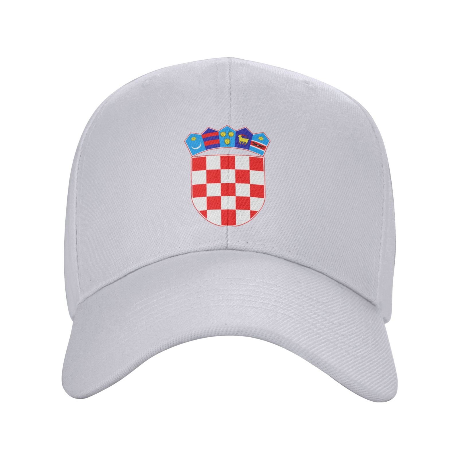 (croatia) hat for men women coat of arms of (croatia) baseball cap adjustable trucker dad hats