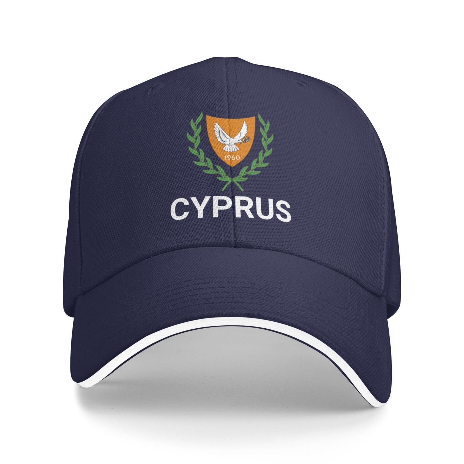 support cyprus hat cypriot caps for men women i stand with cyprus emblem coat of arms baseball cap