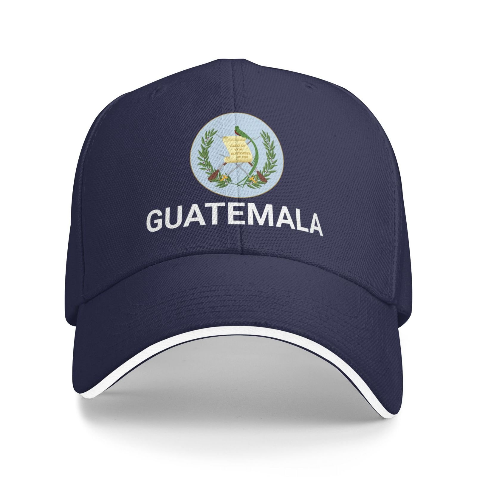 support guatemala hat guatemalan caps for men women i stand with guatemala emblem coat of arms baseball cap