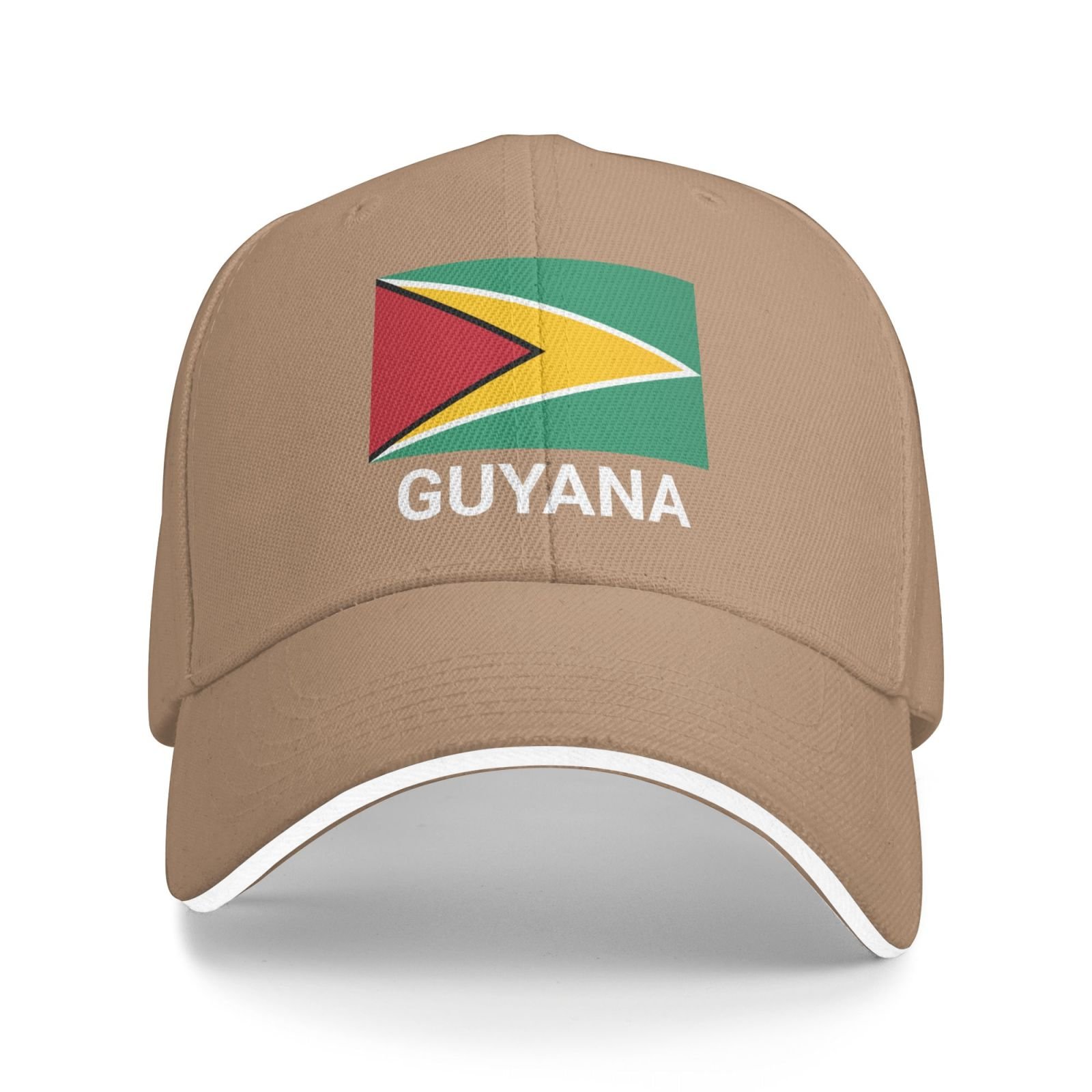 support guyana flag hat guyanese caps for men women i stand with guyana baseball cap trucker hat
