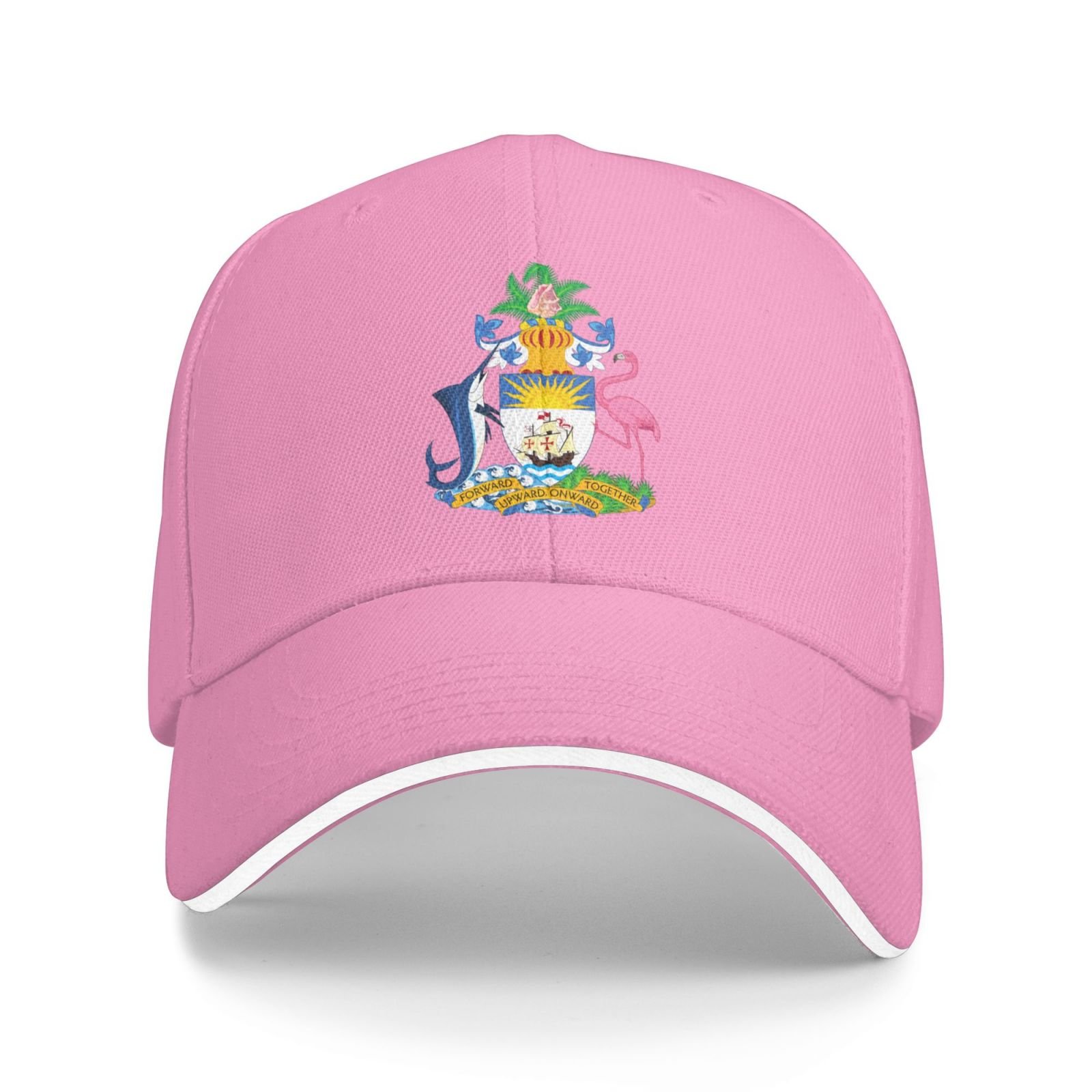 bahamas national emblem hat support bahamas coat of arms baseball cap bahamian hat for women men adjustable hat
