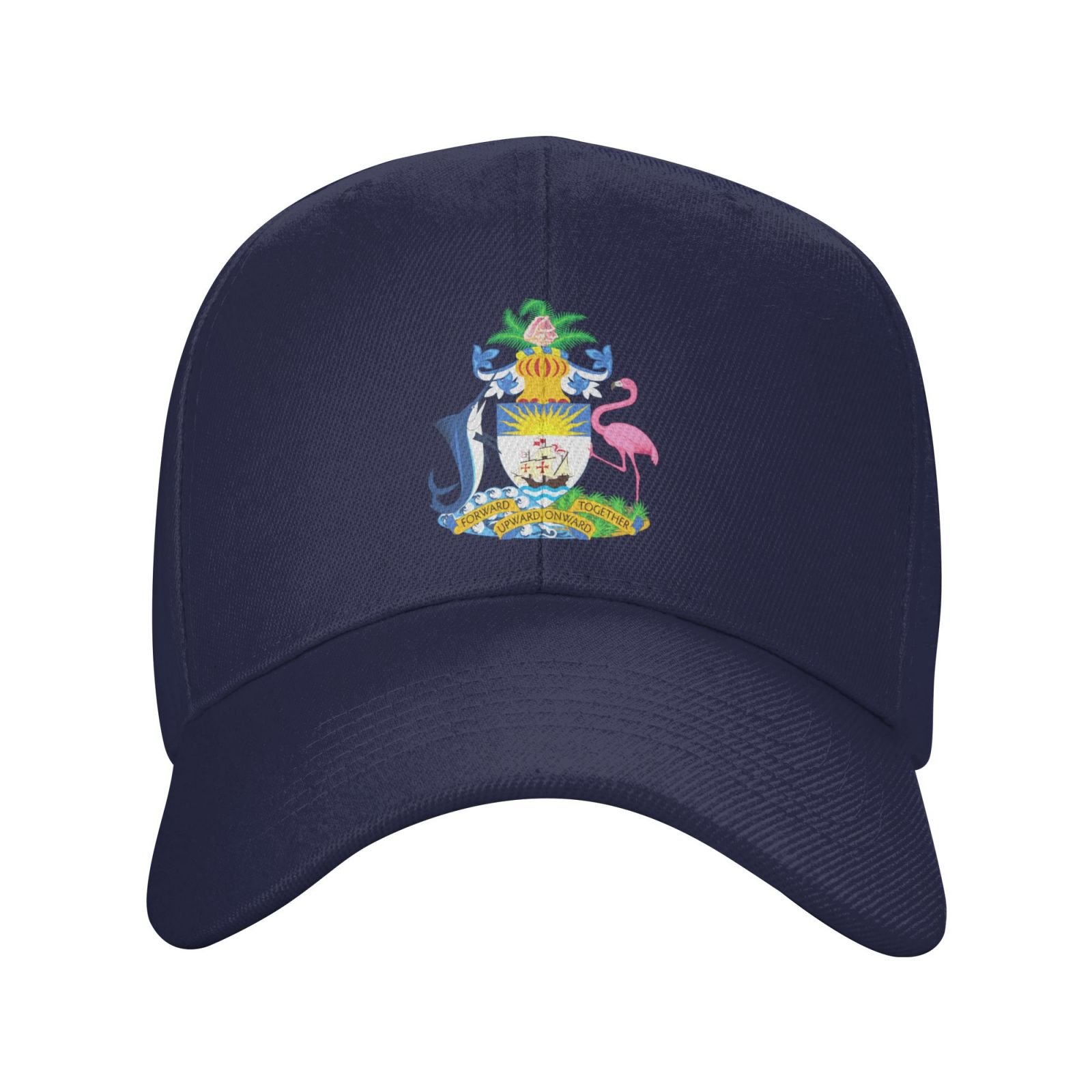 bahamas hat for men women coat of arms of bahamas baseball cap adjustable trucker dad hats