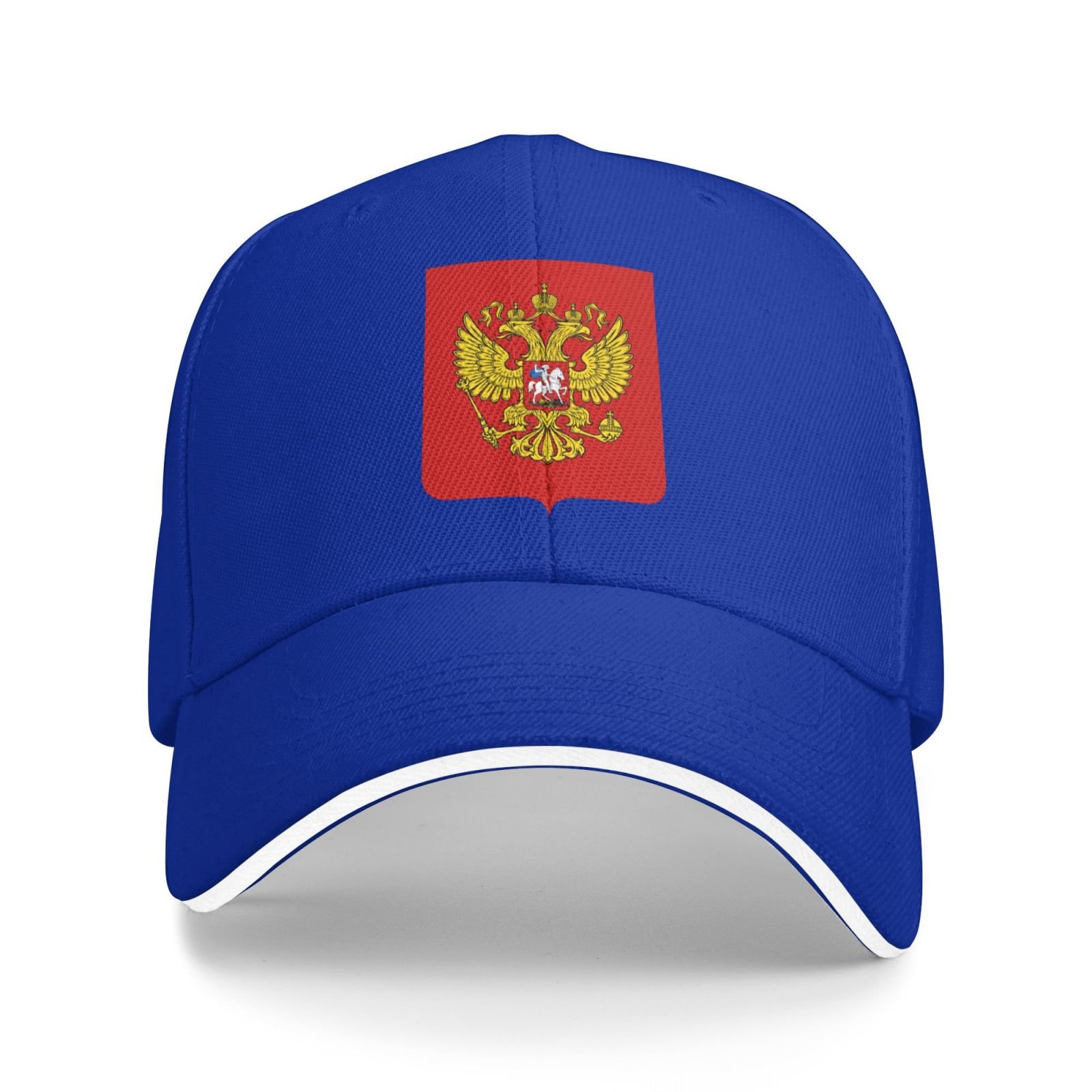russia national emblem hat support russia coat of arms baseball cap russians hat for women men adjustable hat