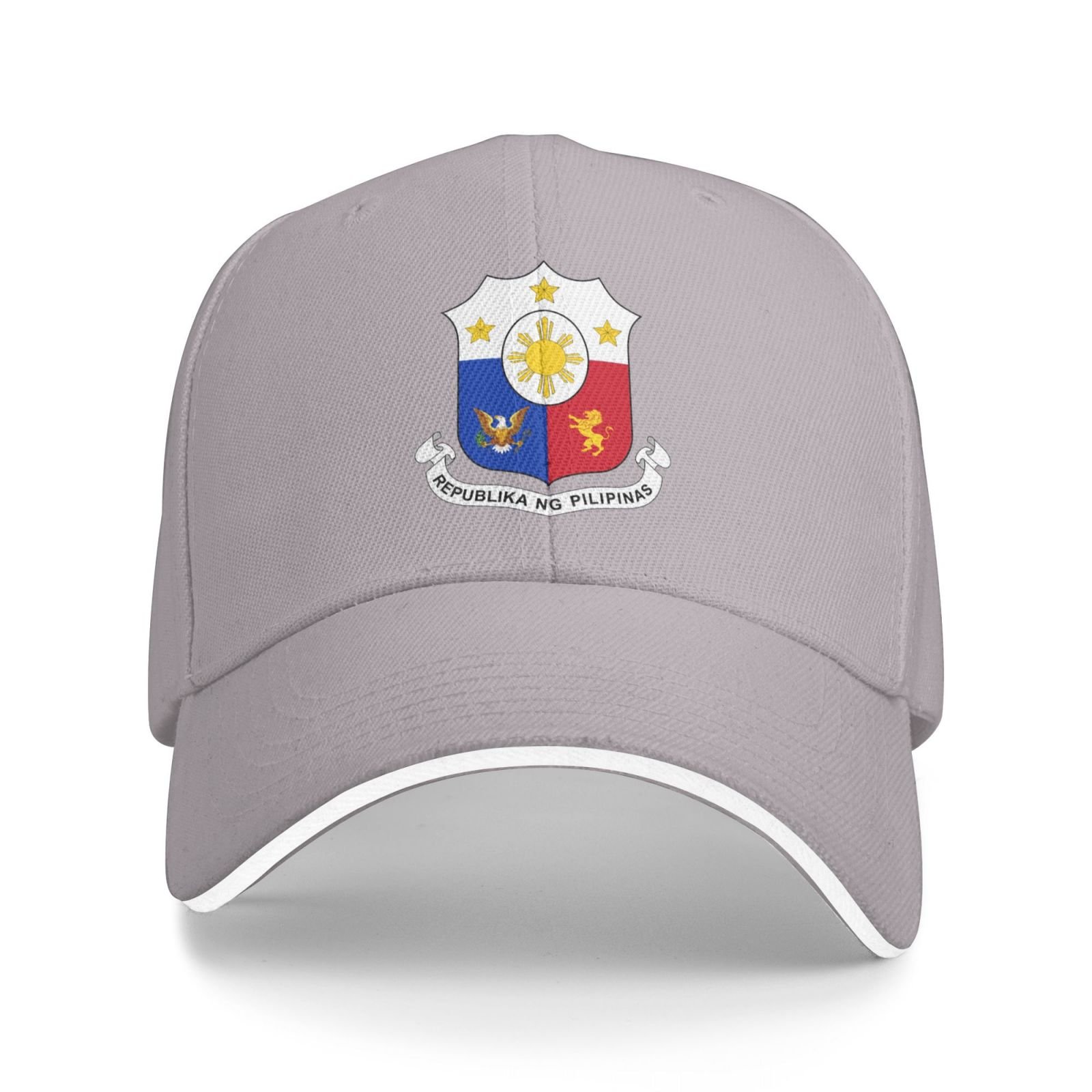 philippines national emblem hat support philippines coat of arms baseball cap filipino hat for women men adjustable hat