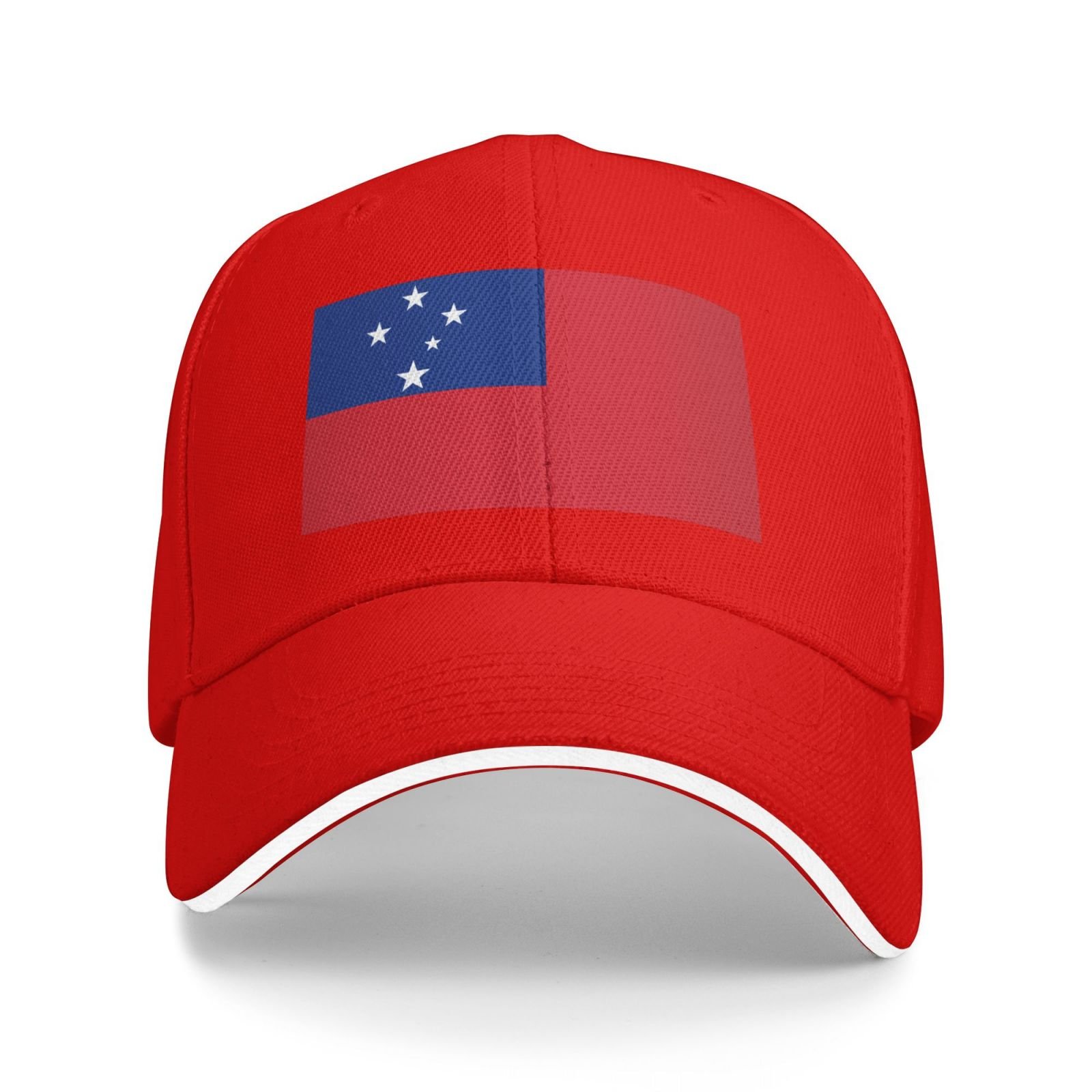 flag of samoa baseball cap stand with samoa hat support samoan trucker dad hat for men women
