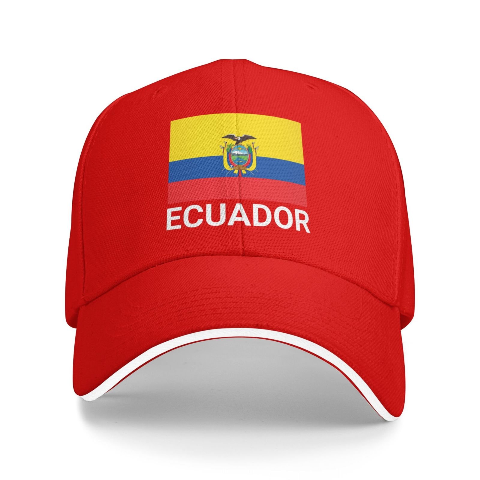 support ecuador flag hat ecuadorian caps for men women i stand with ecuador baseball cap trucker hat